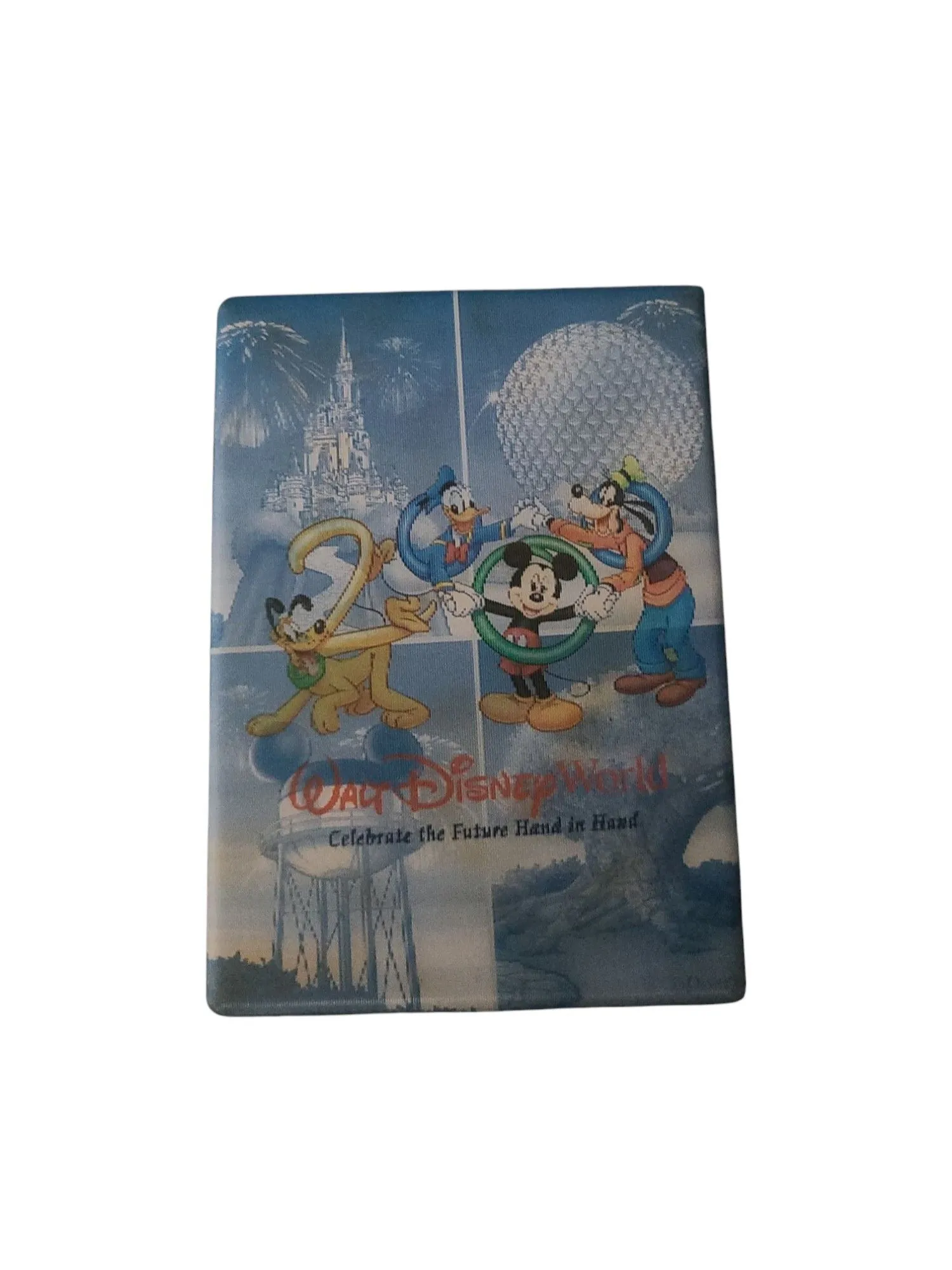 Product image for Vintage Walt Disney World 2000 Millennium Linticular Magnet