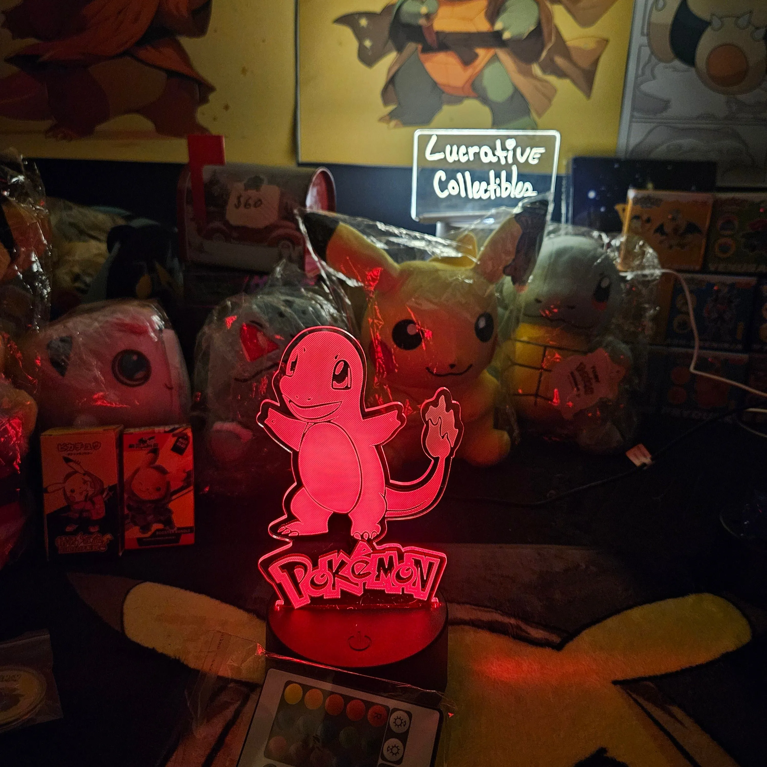 Product image for acrylic light-Charmander 