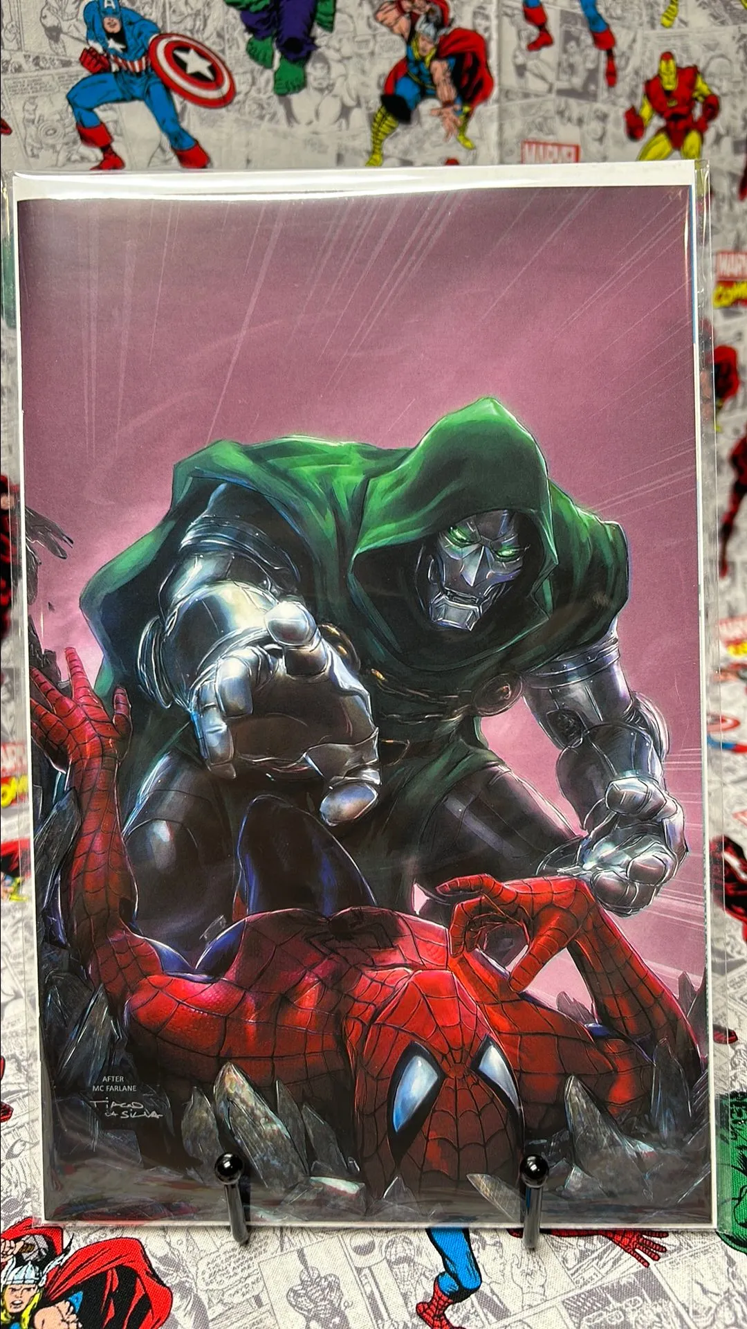 Product image for The Amazing Spider-Man 61 Tiago da Silva Virgin Variant