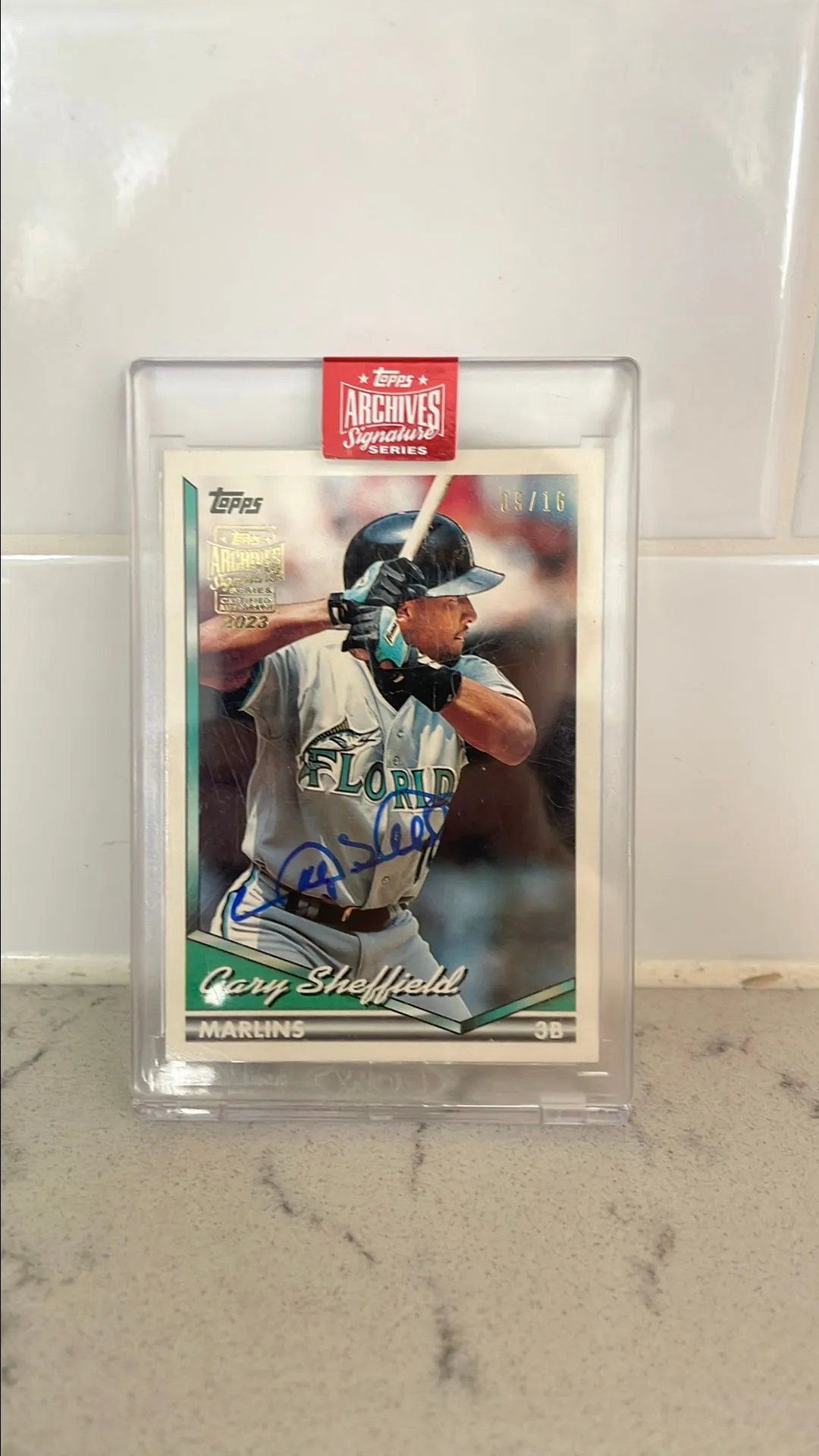 Product image for Gary Sheffield Auto /15 Archives