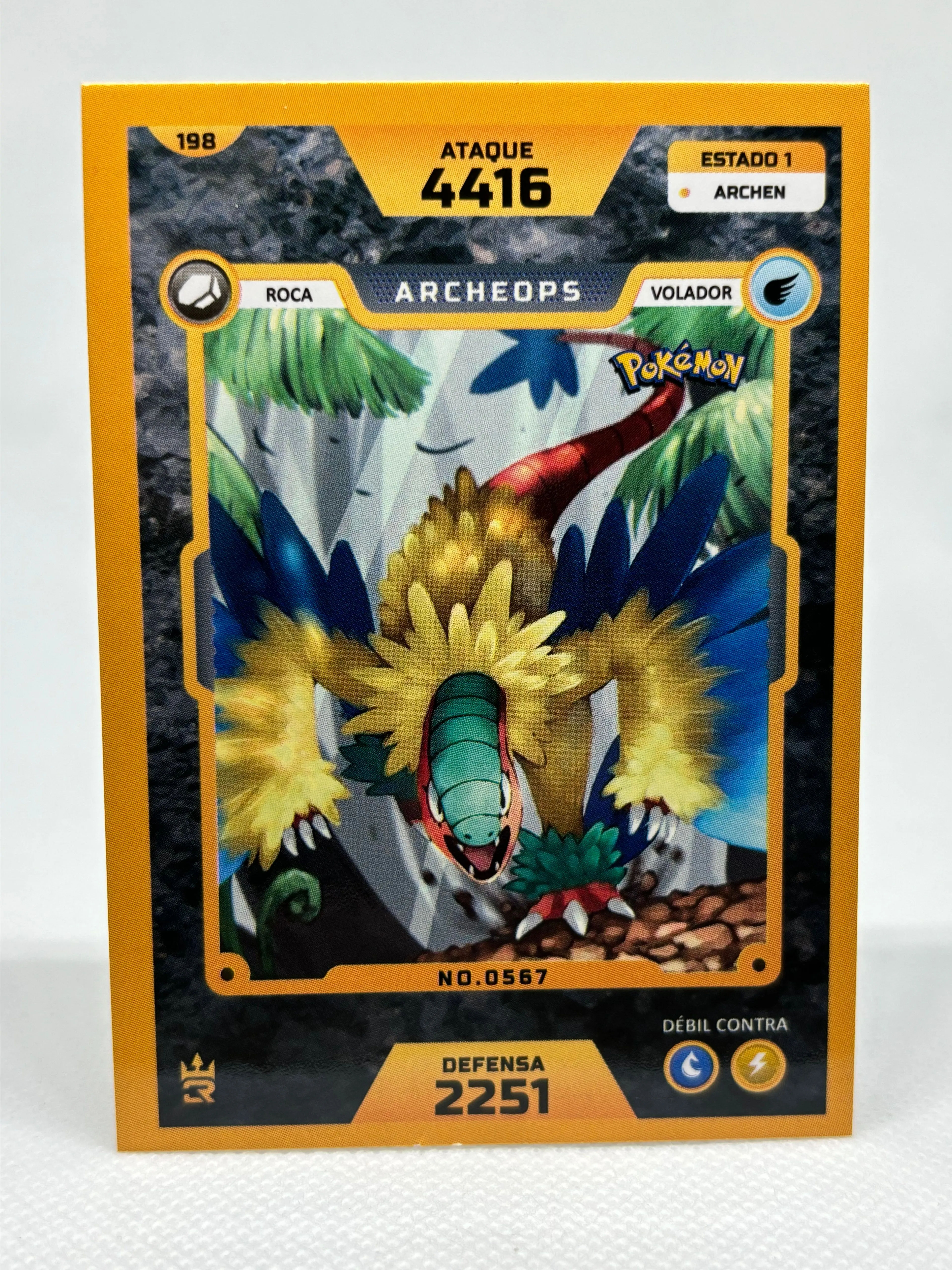 Product image for ARCHEOPS 198 - POKEMON MASTERS TOURNAMENT - Peruvian Pokemon Cards