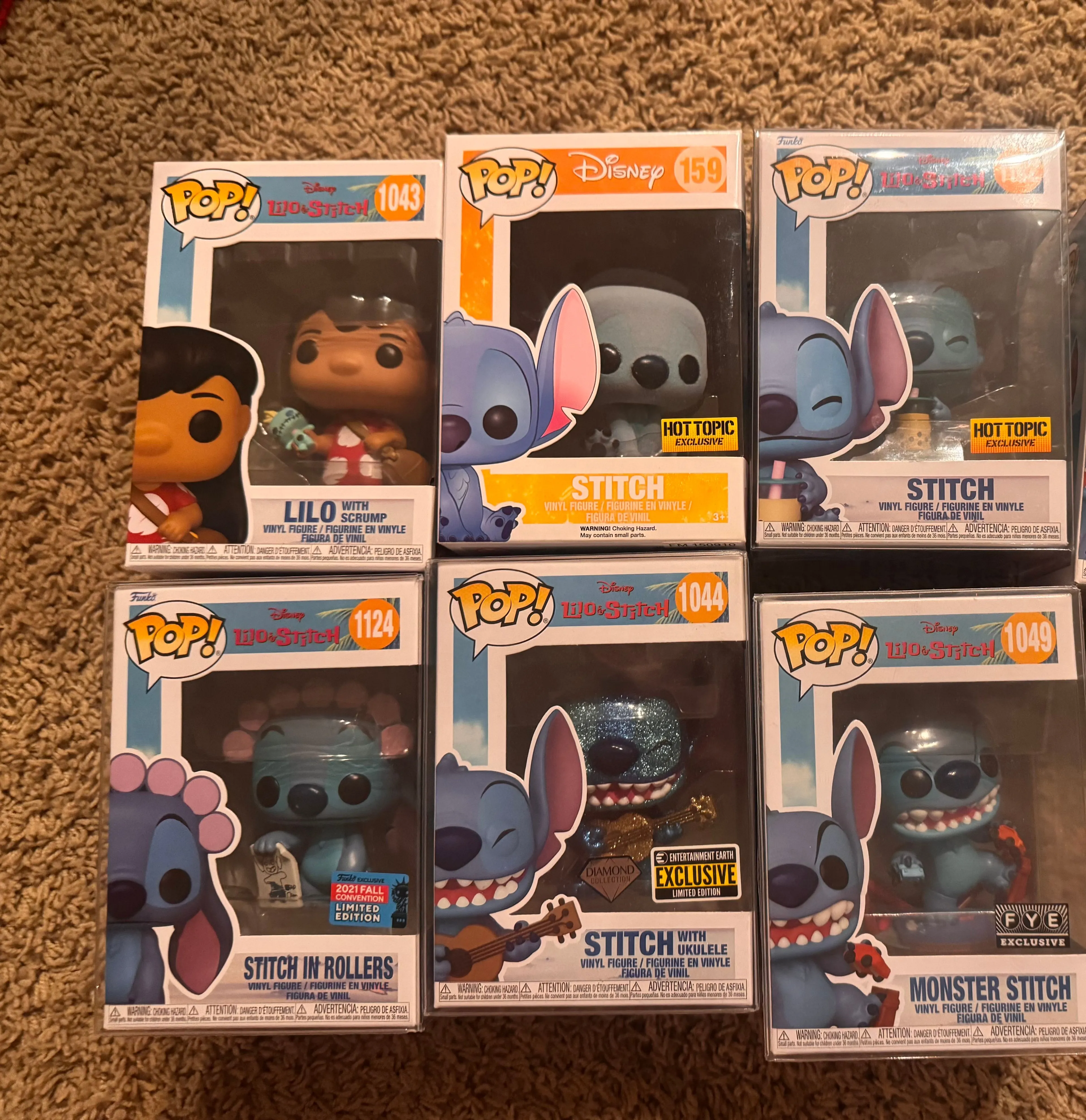 Product image for Stitch Funko pop lot