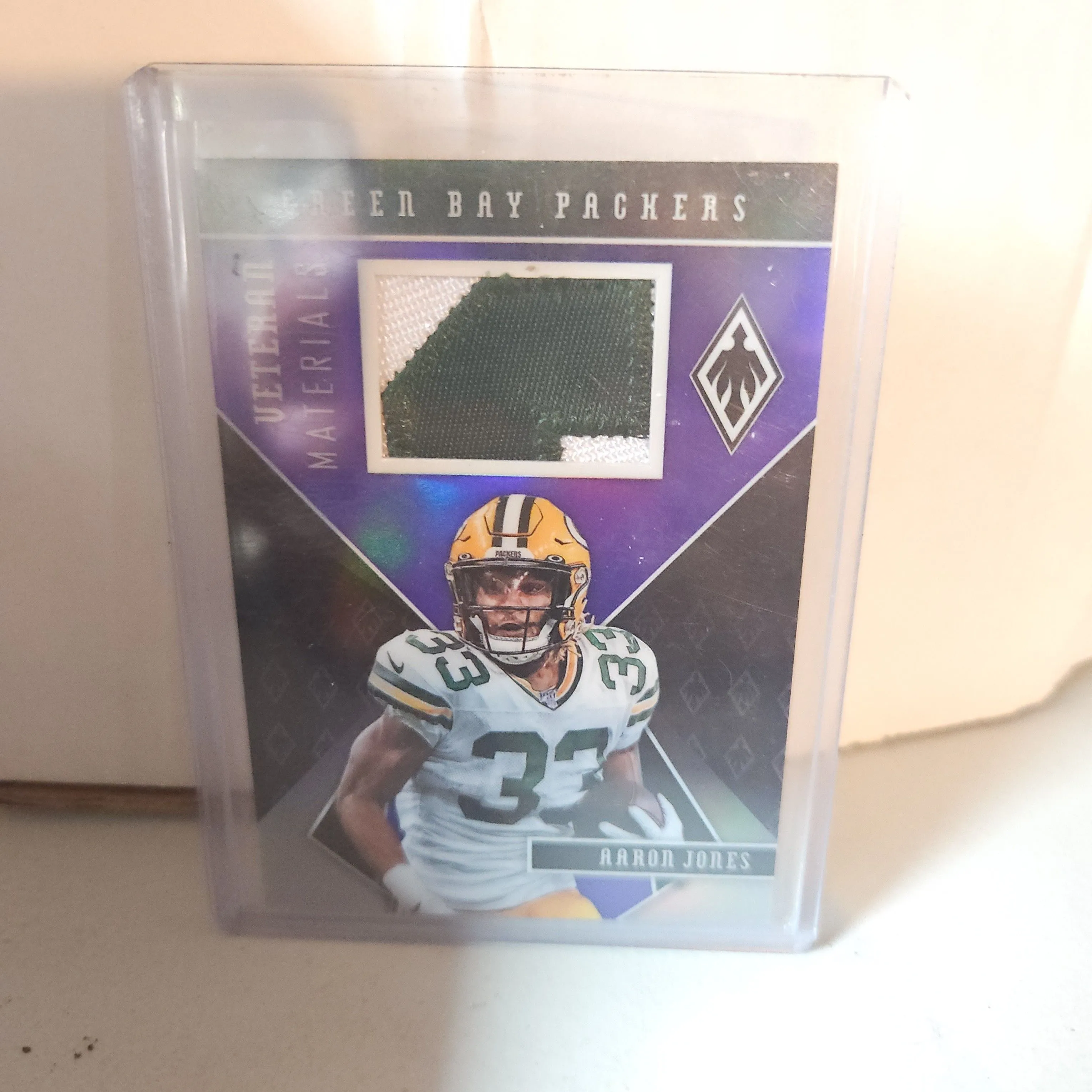 Product image for AARON JONES GAME USED PATCH /35