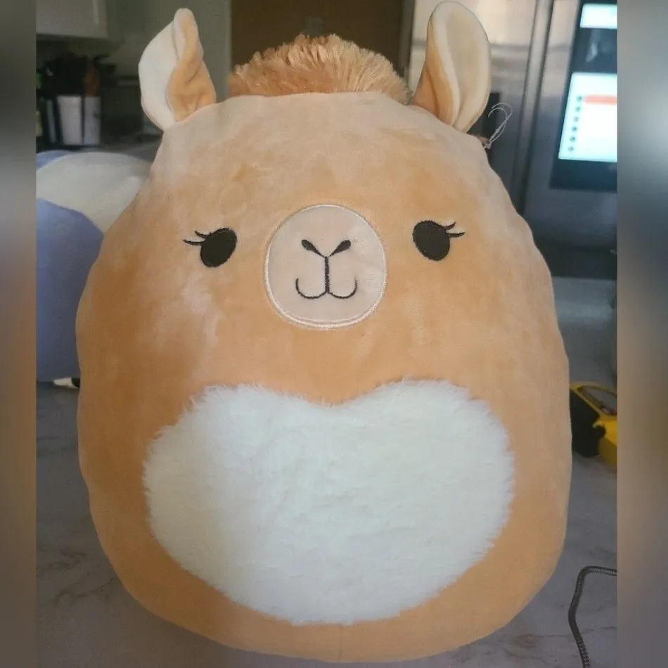Product image for Kellytoy Squishmallows 2022 Rahima the Camel 12 Inches Plush Brown