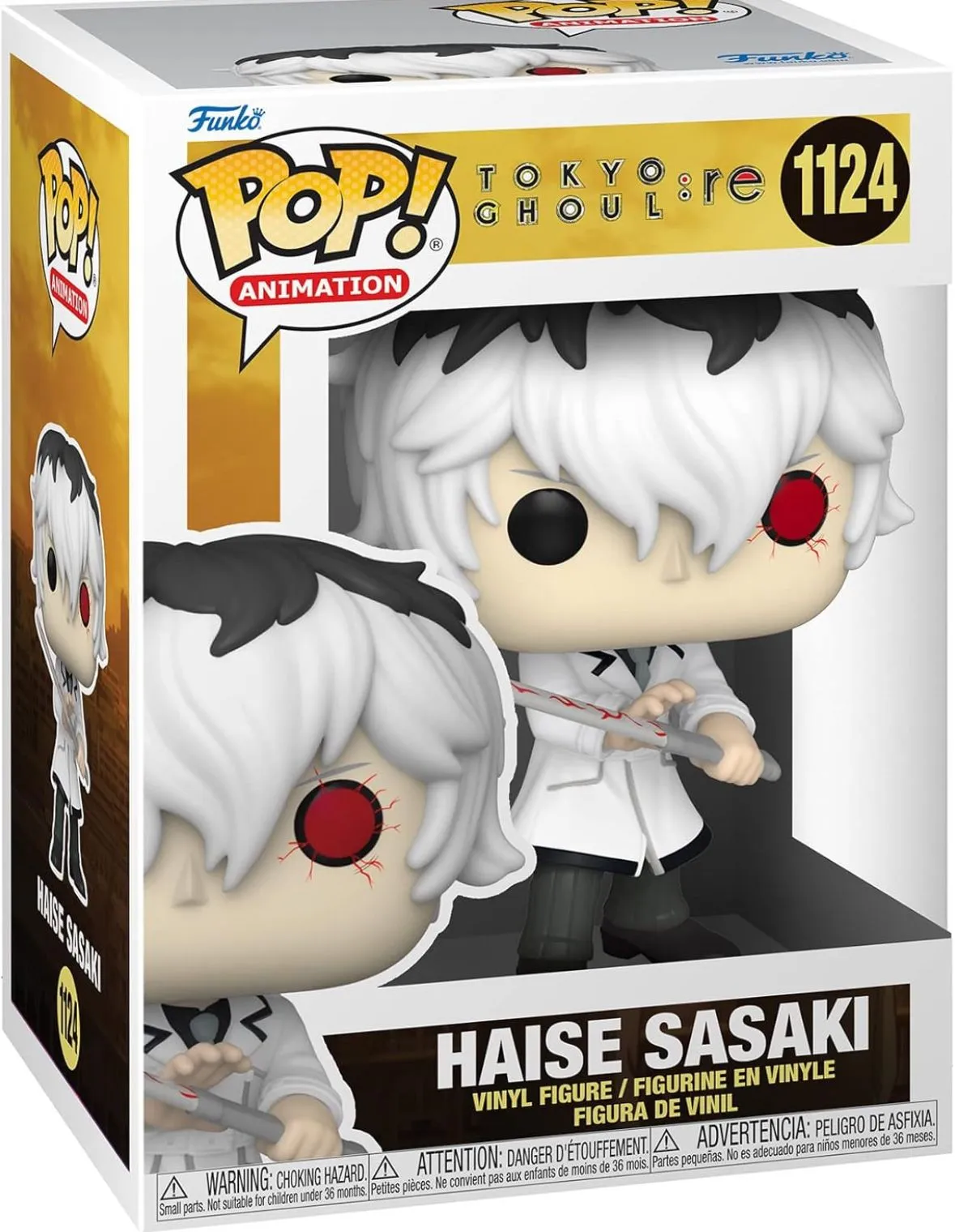 Product image for Funko Pop! Tokyo Ghoul re- Haise Sasaki
