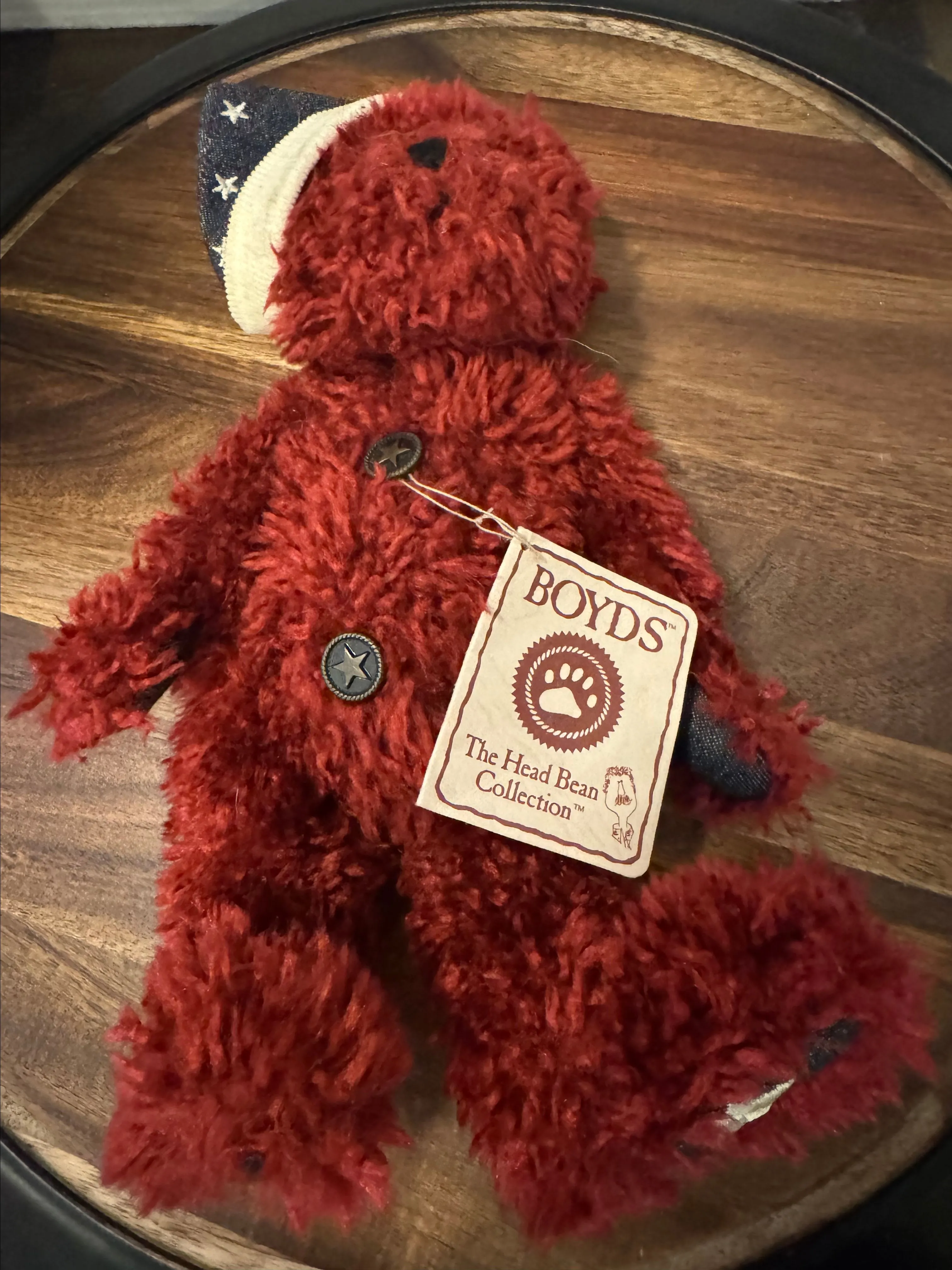 Product image for Boyds bears the head bean collection 10 inch pair plush