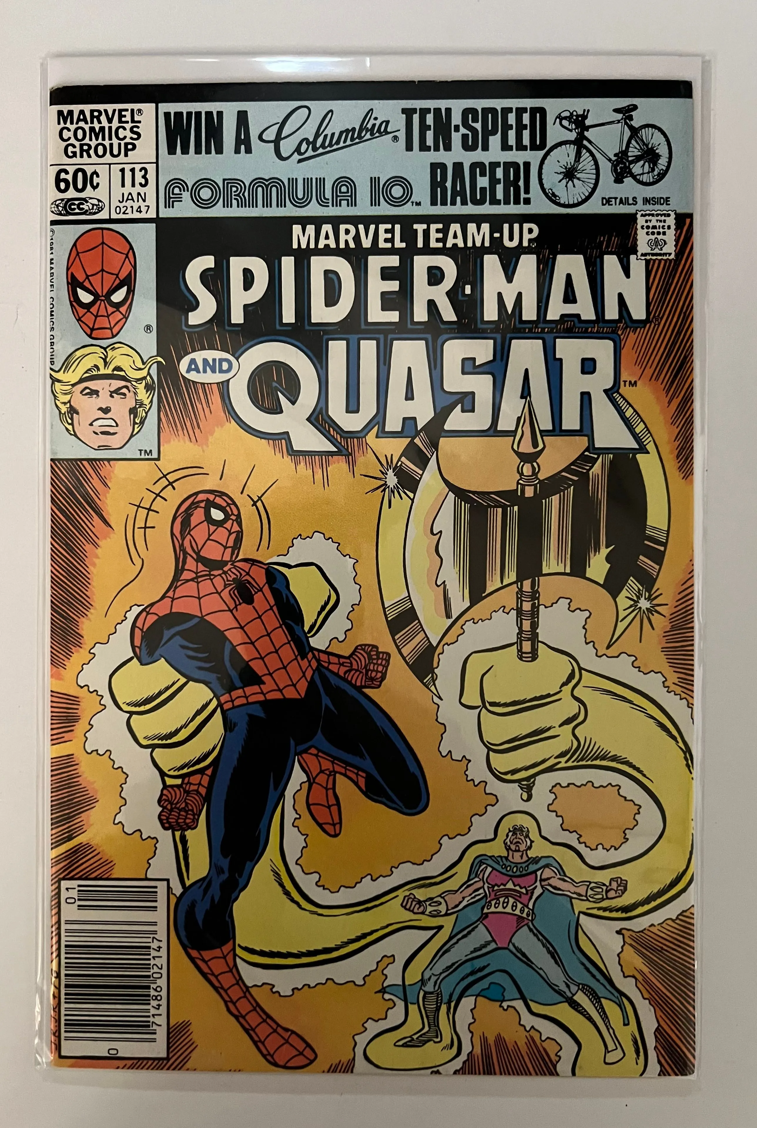 Product image for MARVEL TEAM-UP 113 SPIDER-MAN QUASAR