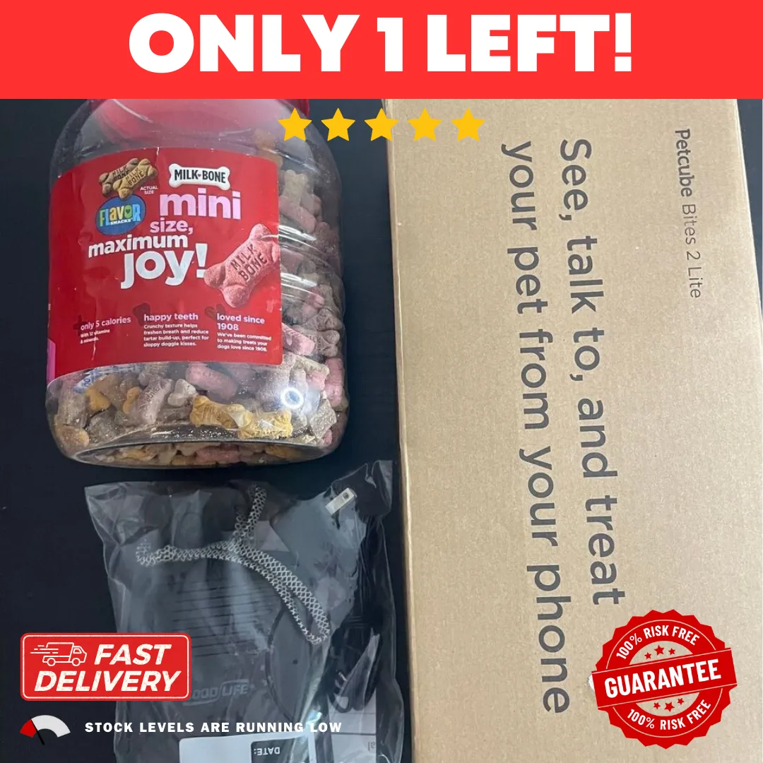 Petcube Bites Treat Dispenser With Camera Goodlife Shock