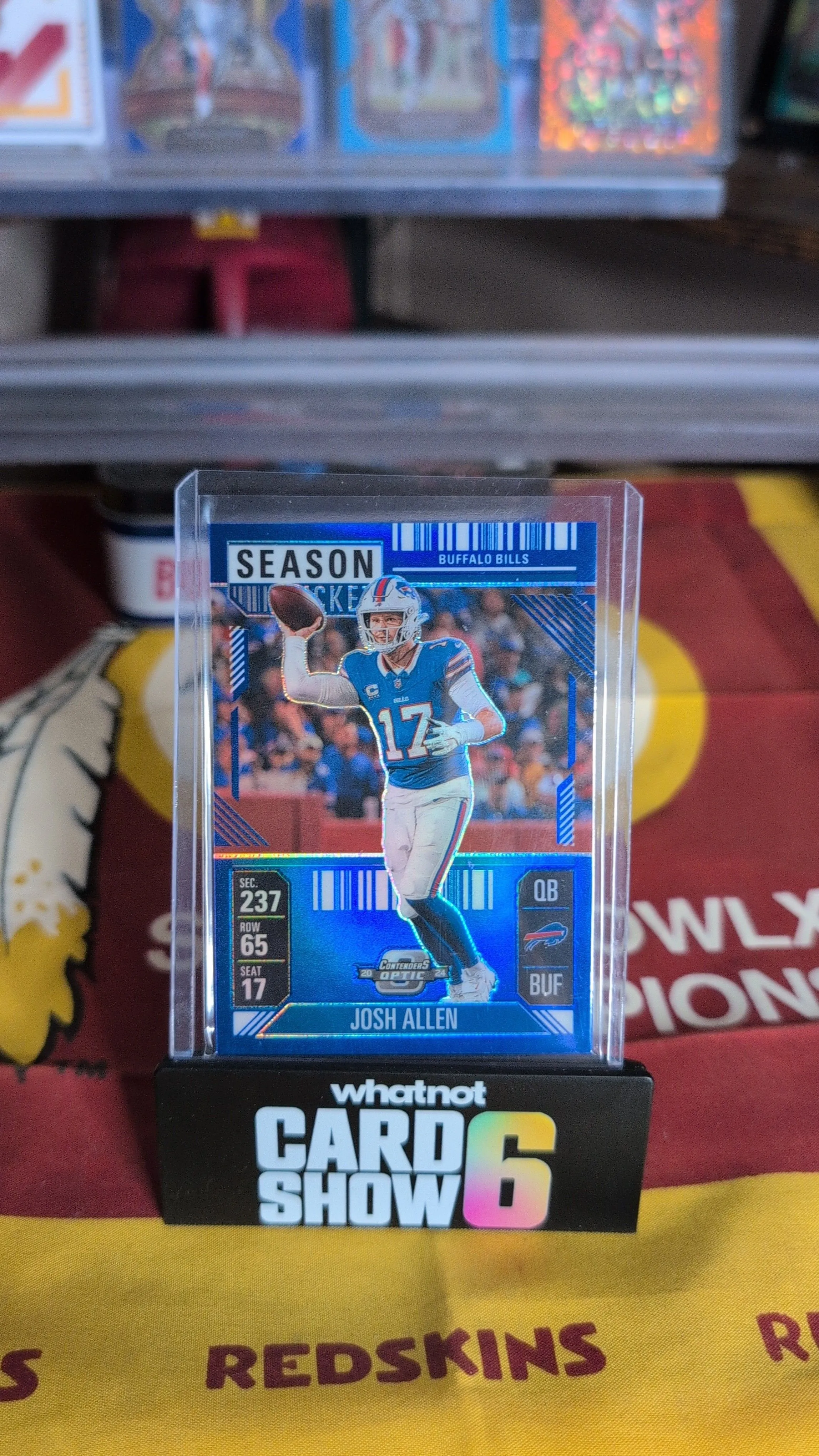 Product image for Josh Allen contenders optic blue 83/99