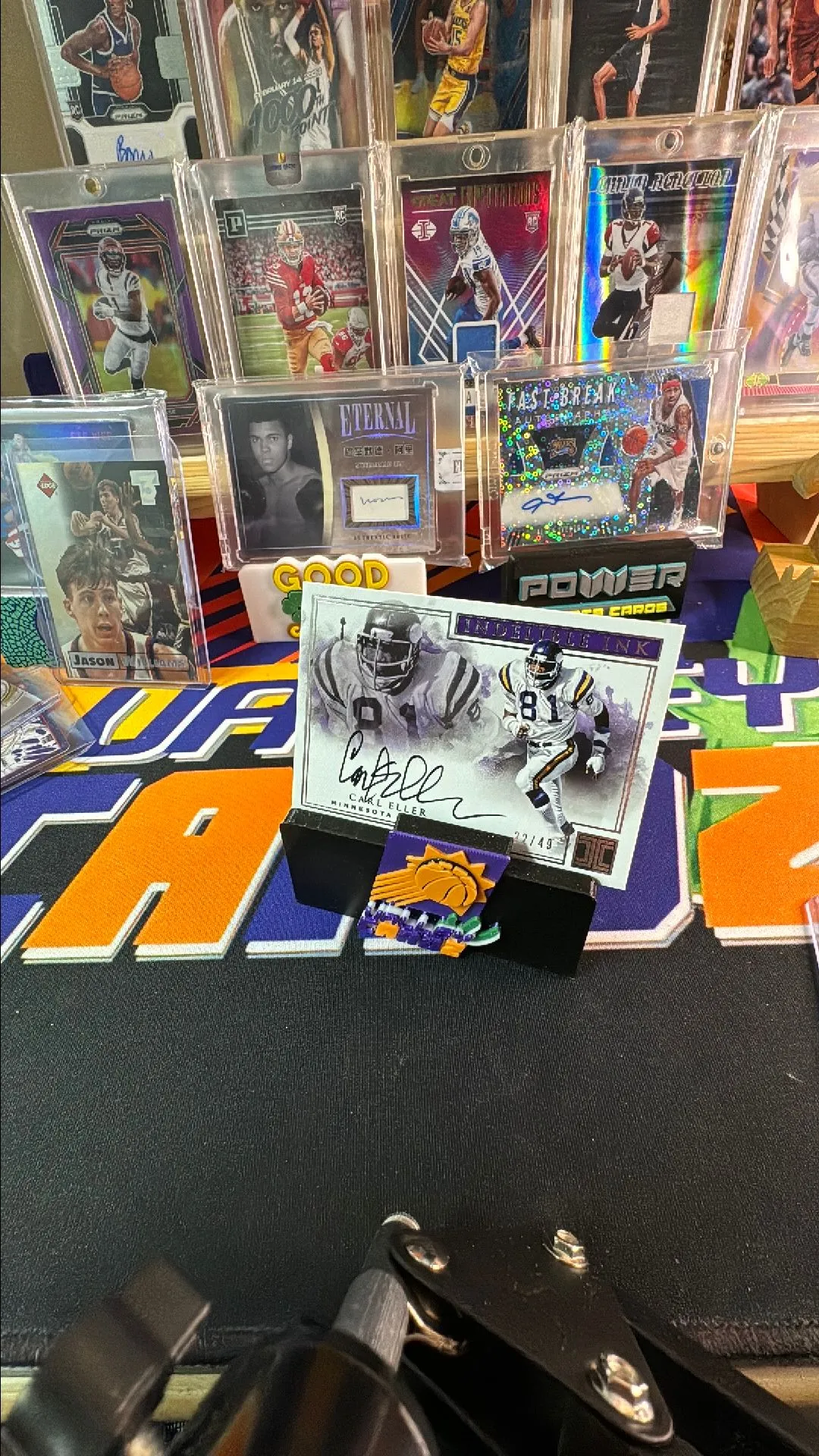 Product image for Carl Eller on card auto /49