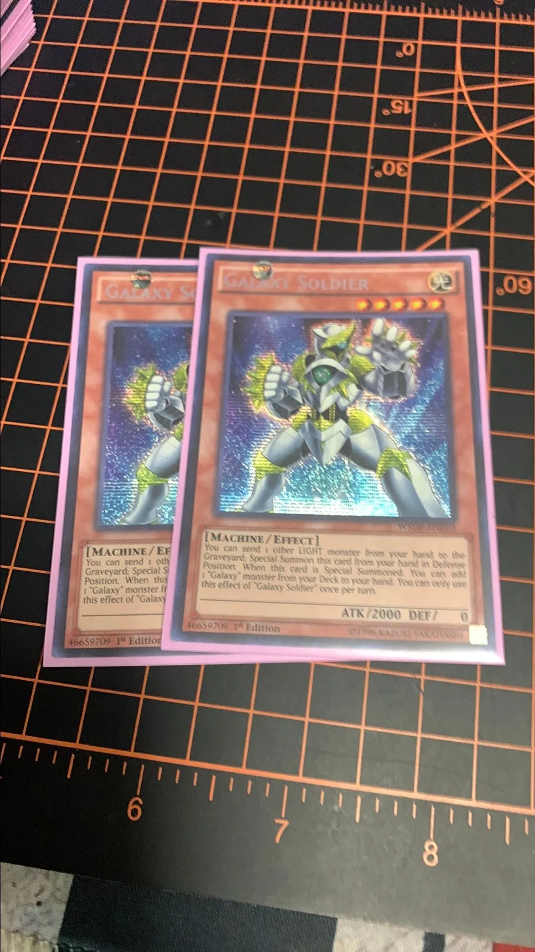 Product image for (Yu-Gi-Oh!) 2x Galaxy Soldier WSUP-EN010