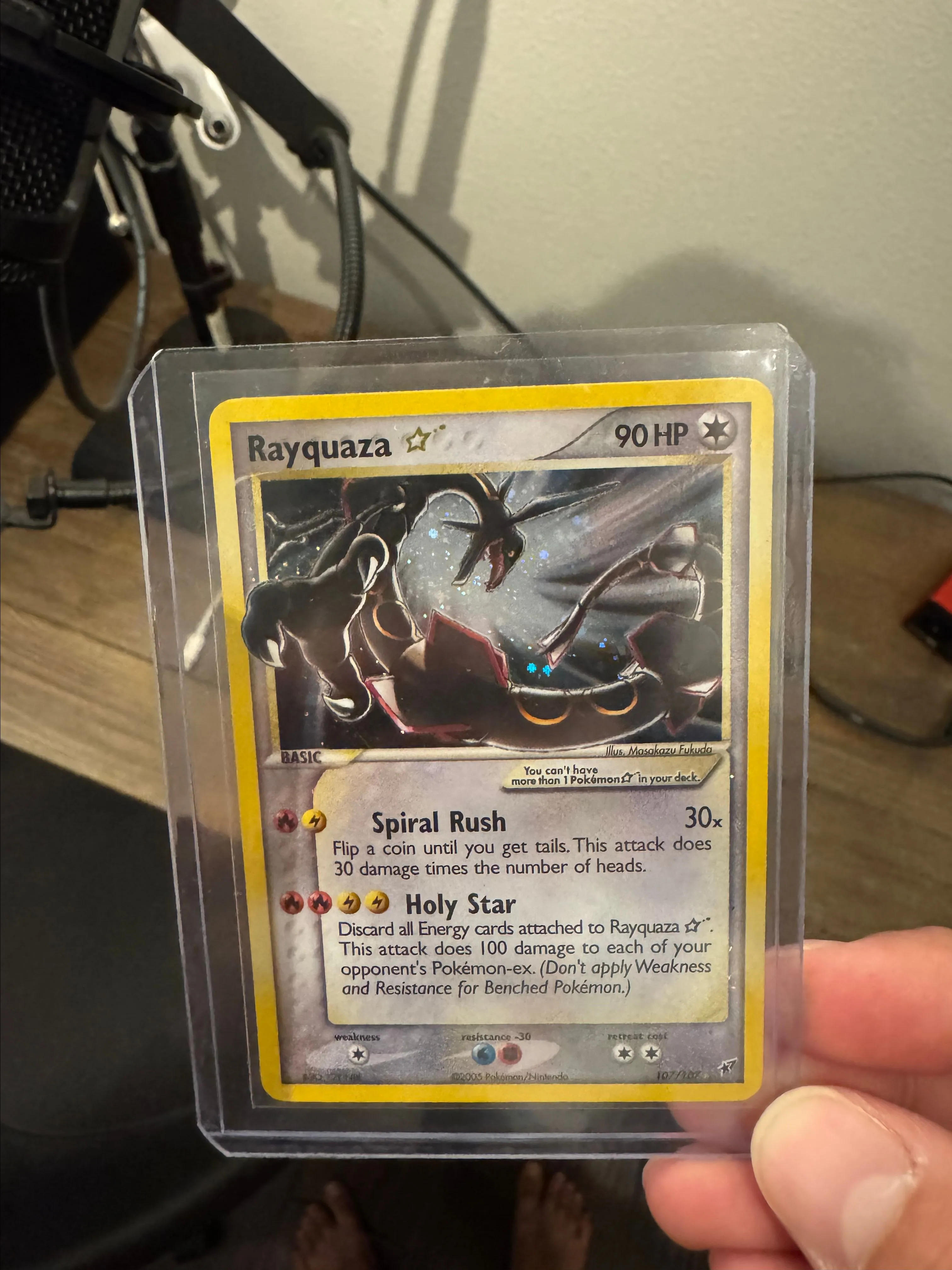 Rayquaza Gold Star #107/107 *Extremely Rare*  Whatnot: Shop, Sell, Connect