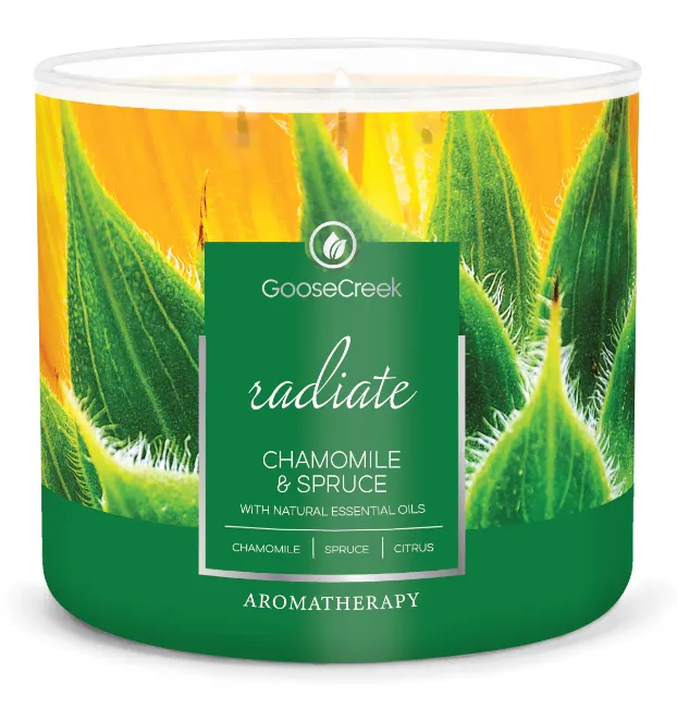 Product image for Goose Creek CHAMOMILE & SPRUCE Aromatherapy Candle