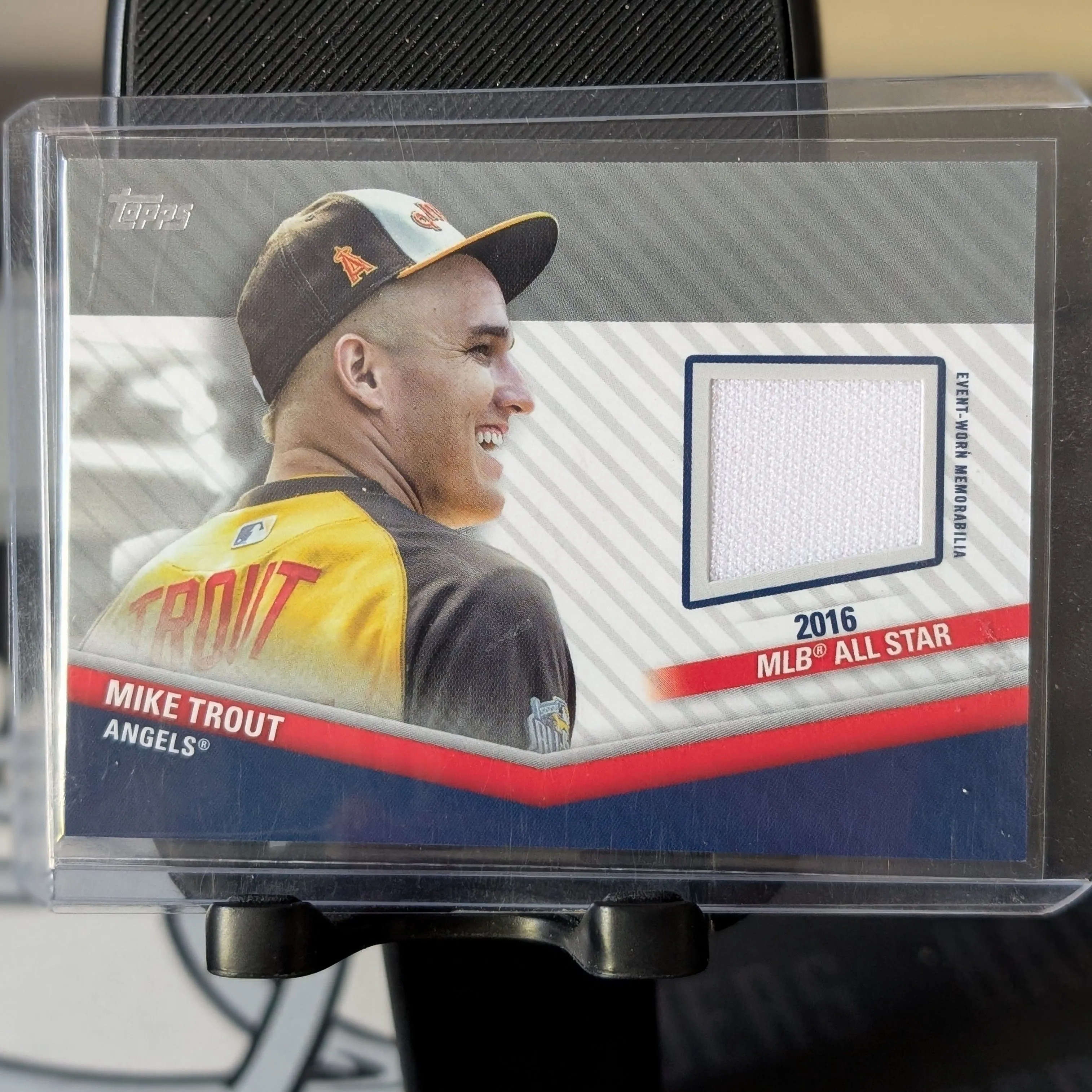 Product image for Mike Trout 2020 Topps All-Star Stitches Card