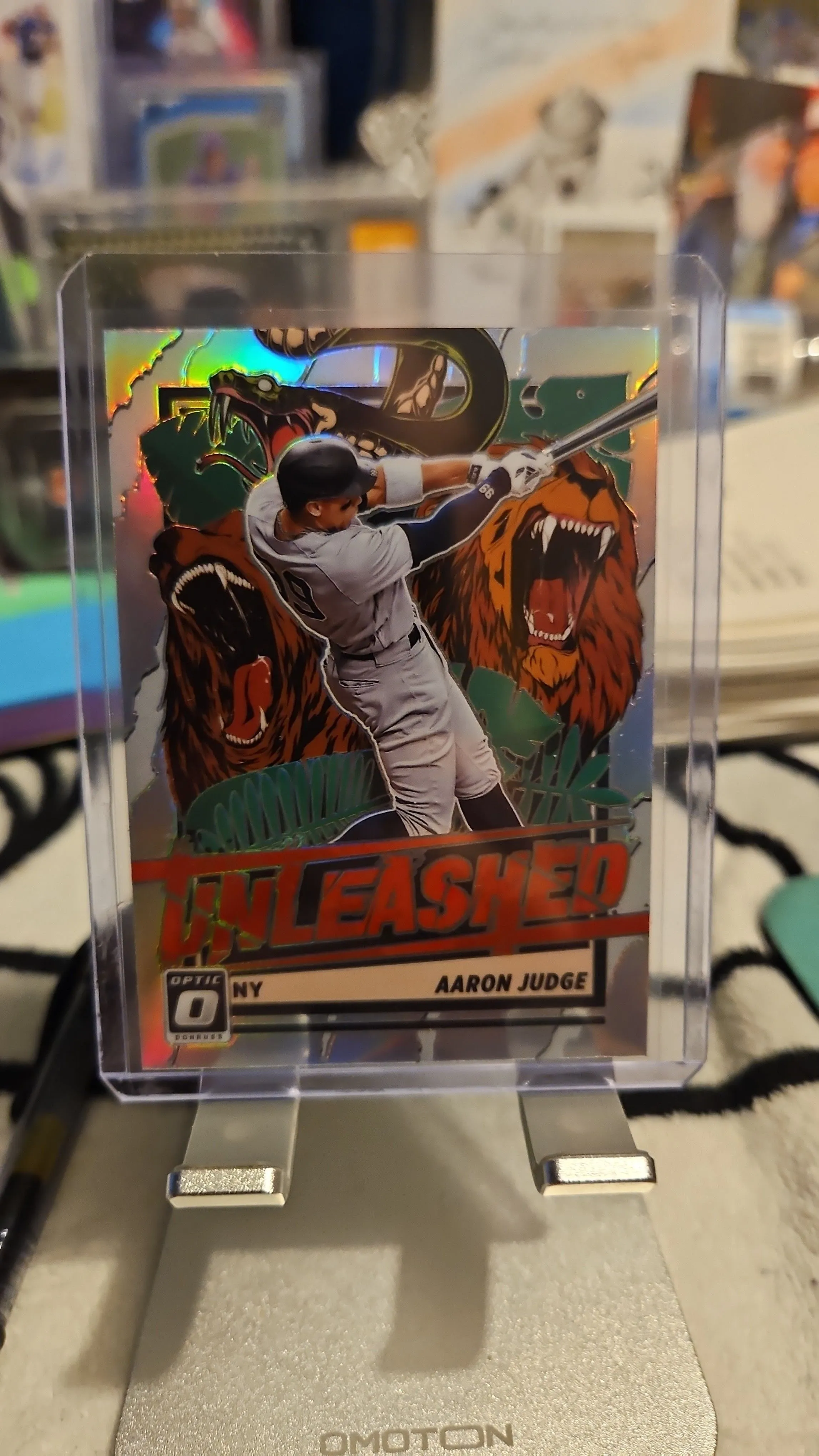 Product image for Aaron Judge 2021 Silver Unleashed.....Yankees