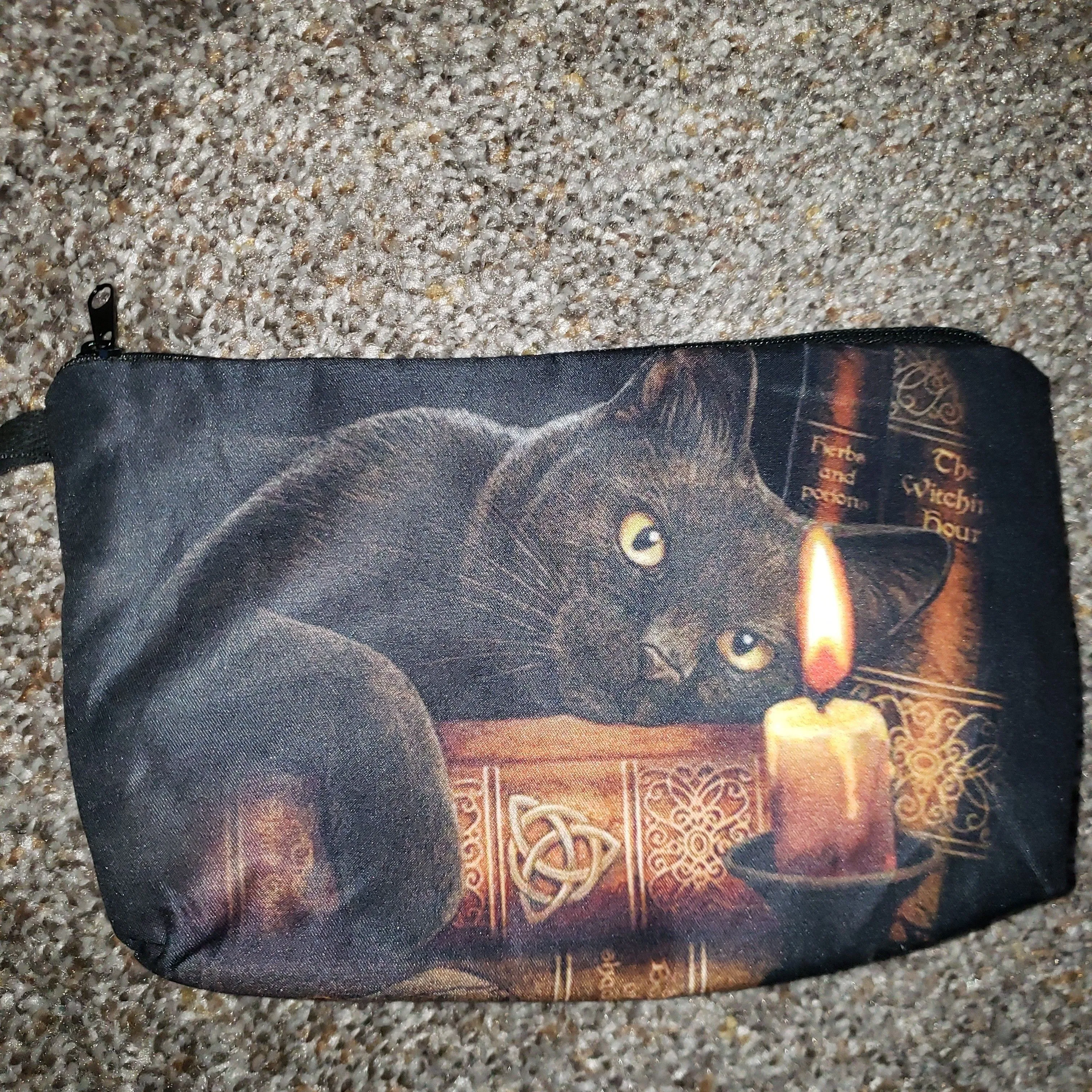 Product image for #45 Black Cat Makeup Bag