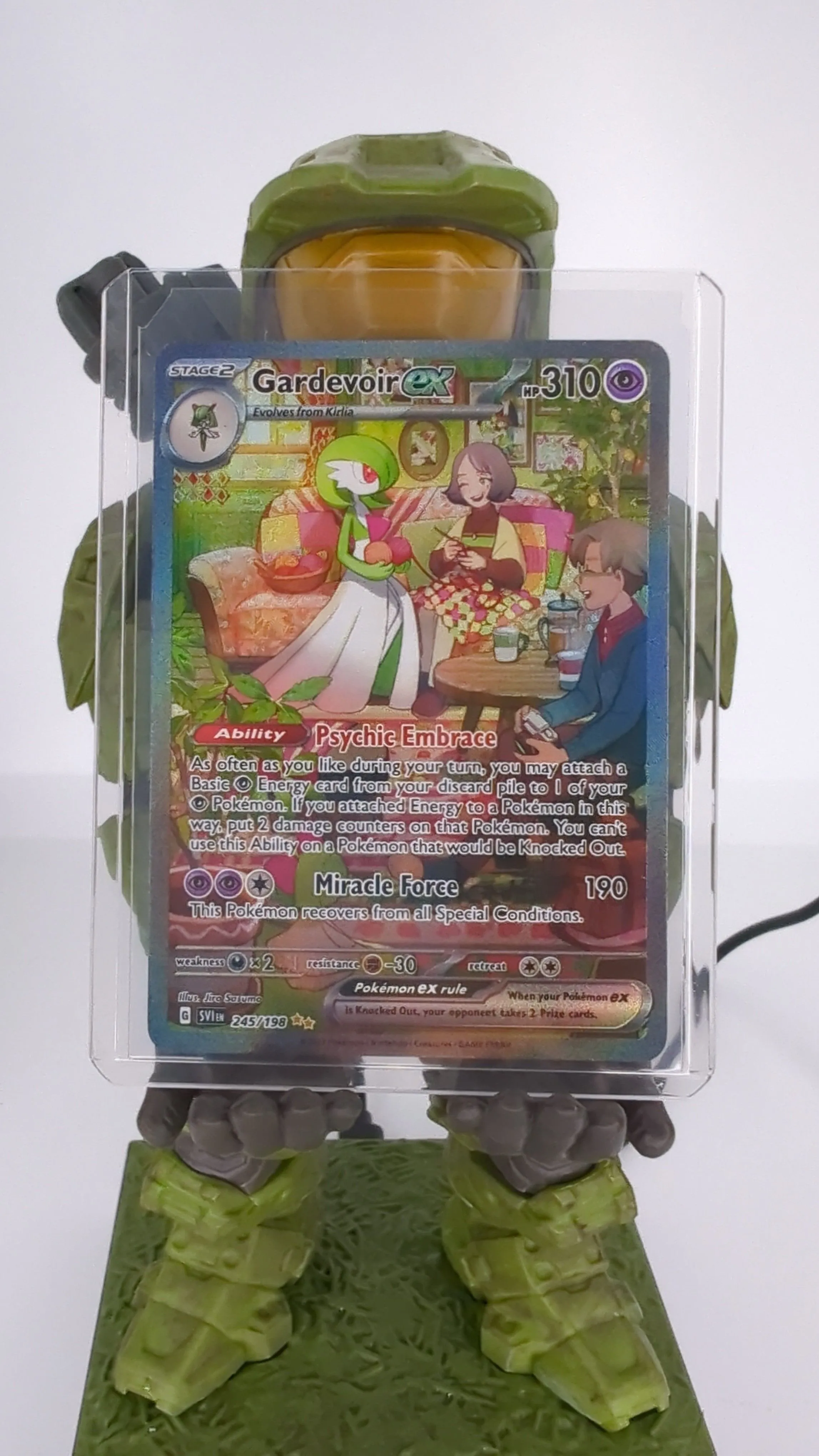 ultra rare pokemon cards gx Gardevoir Ex - Scarlet & Violet Base - SVI 245/198 - PSA 10 main image 0