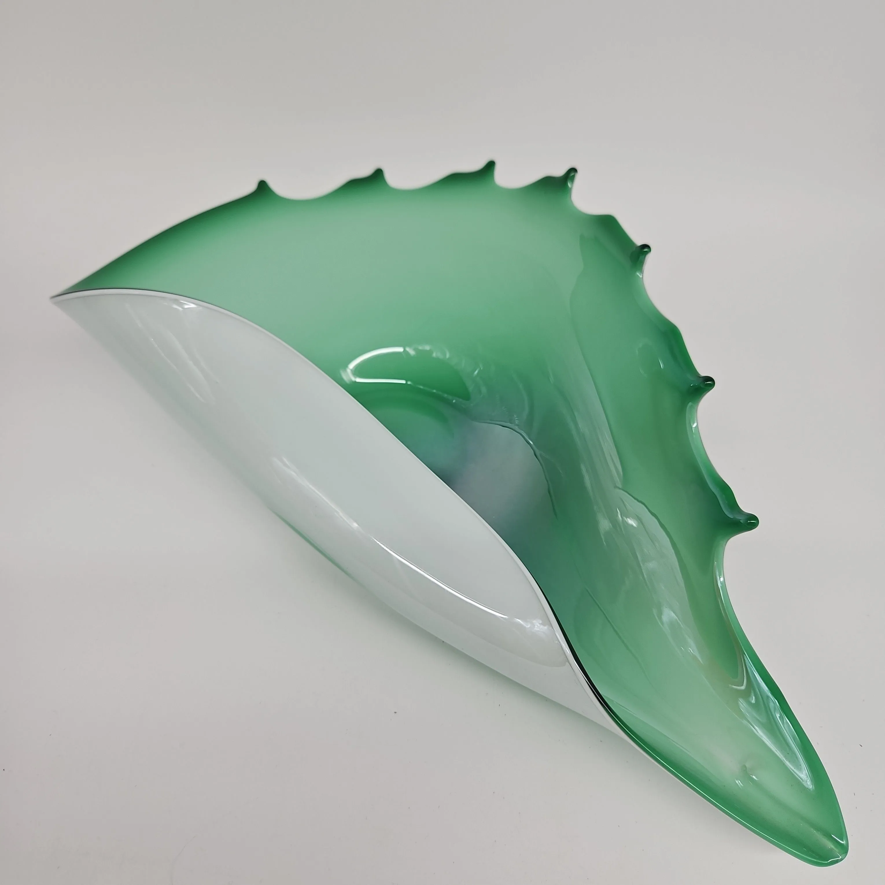 Product image for Murano? Green Cased Shell Bowl