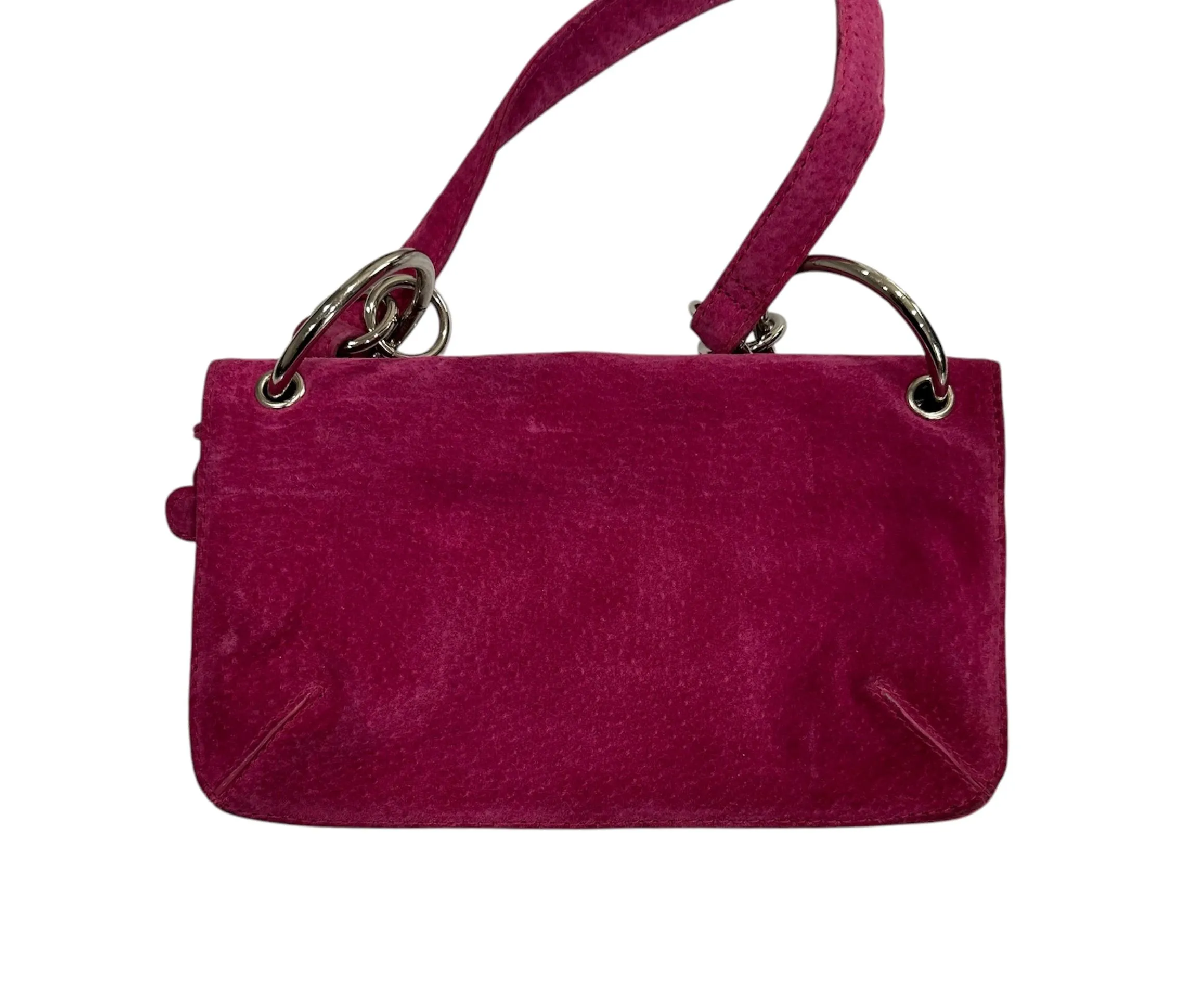 Product image for Wilson Leather Good Plum Suede Handled Wallet