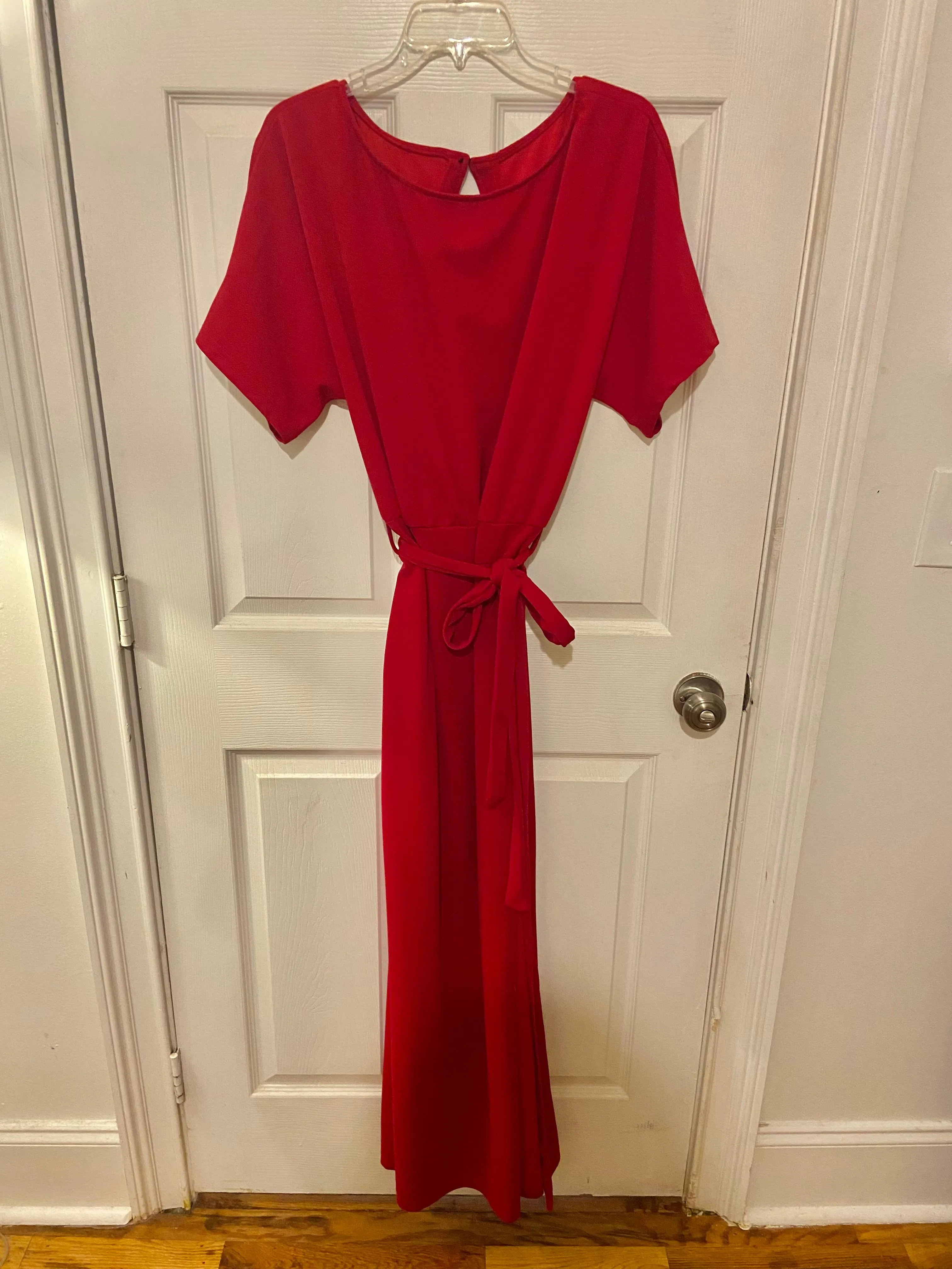 Product image for Dazzling Floor Length Red Dress