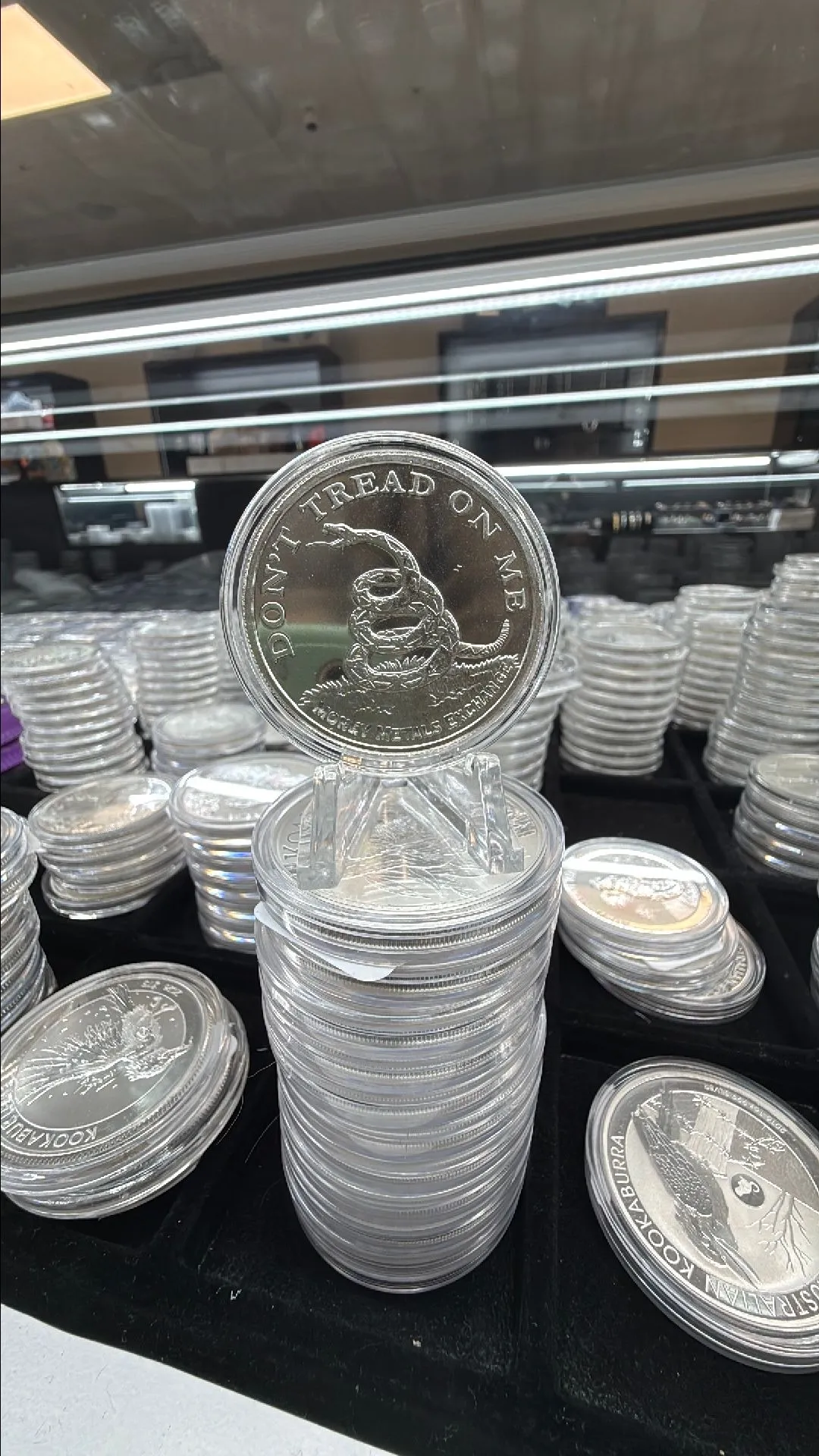 Product image for 1 oz Don't Tread On Me Boston Tea Party Coin