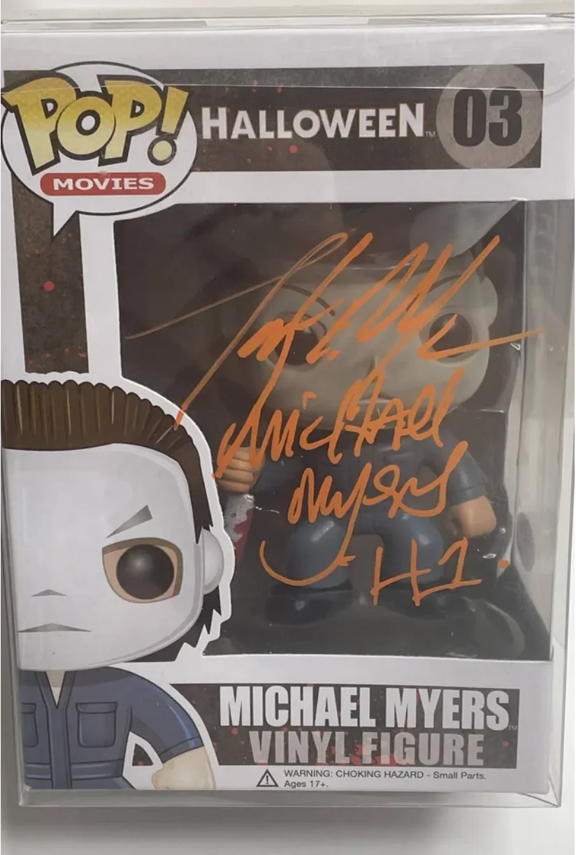 Product image for Funko: Halloween "Michael Myers" Signed by Tony Moran Halloween 1