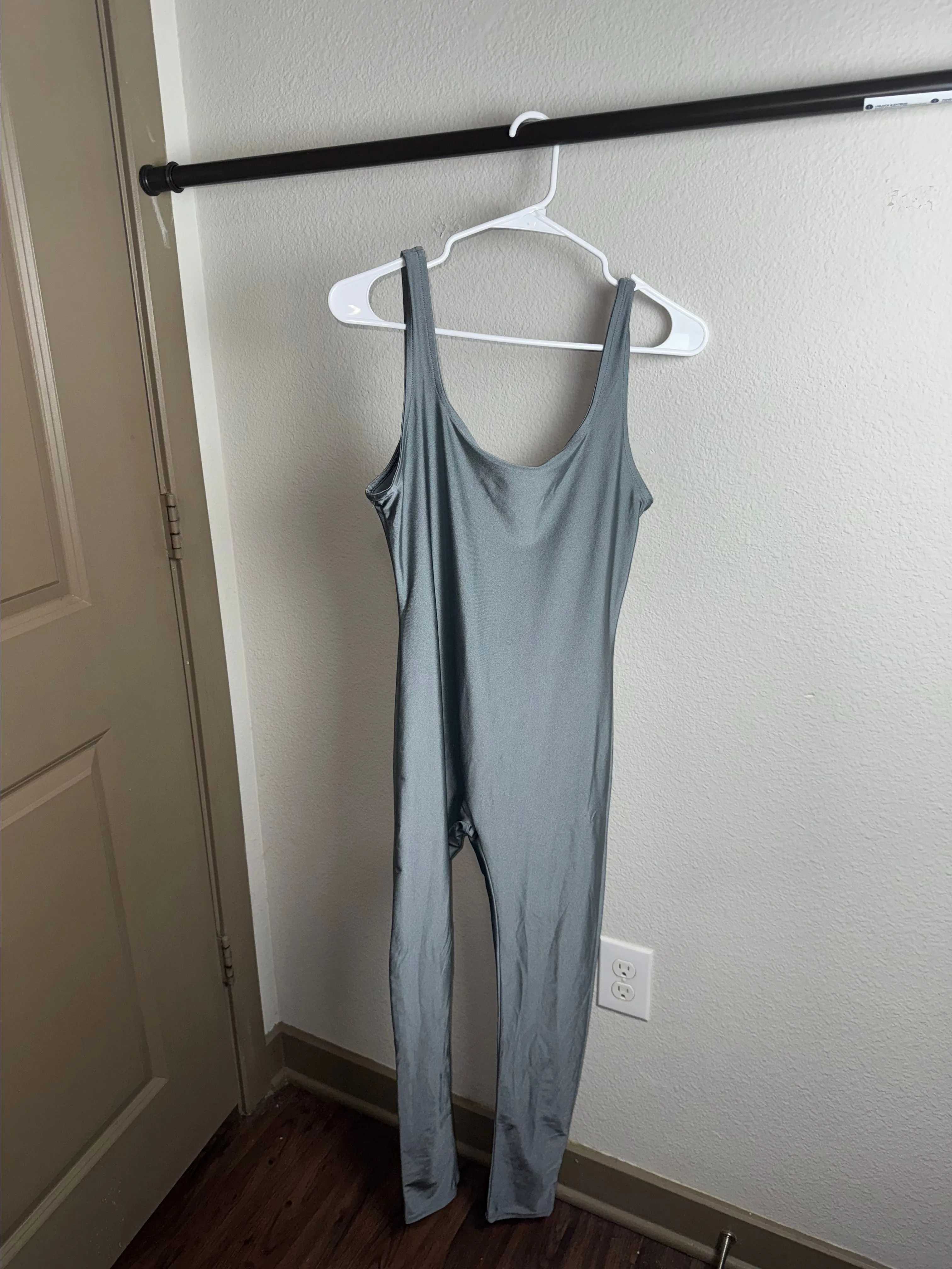 Product image for #160 Spandex legging romper grey pack