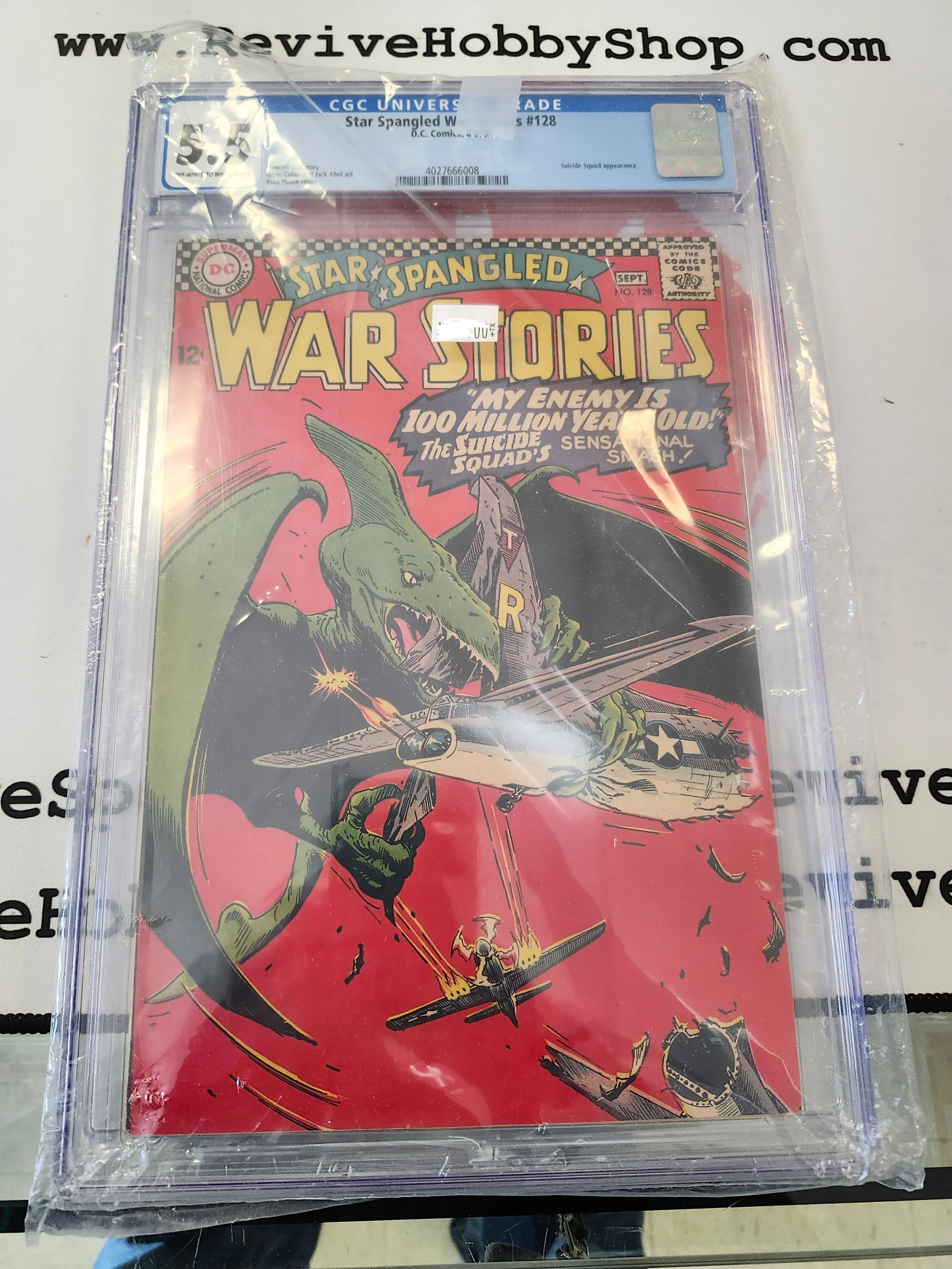 Product image for Star Spangled War Stories #128 CGC 5.5