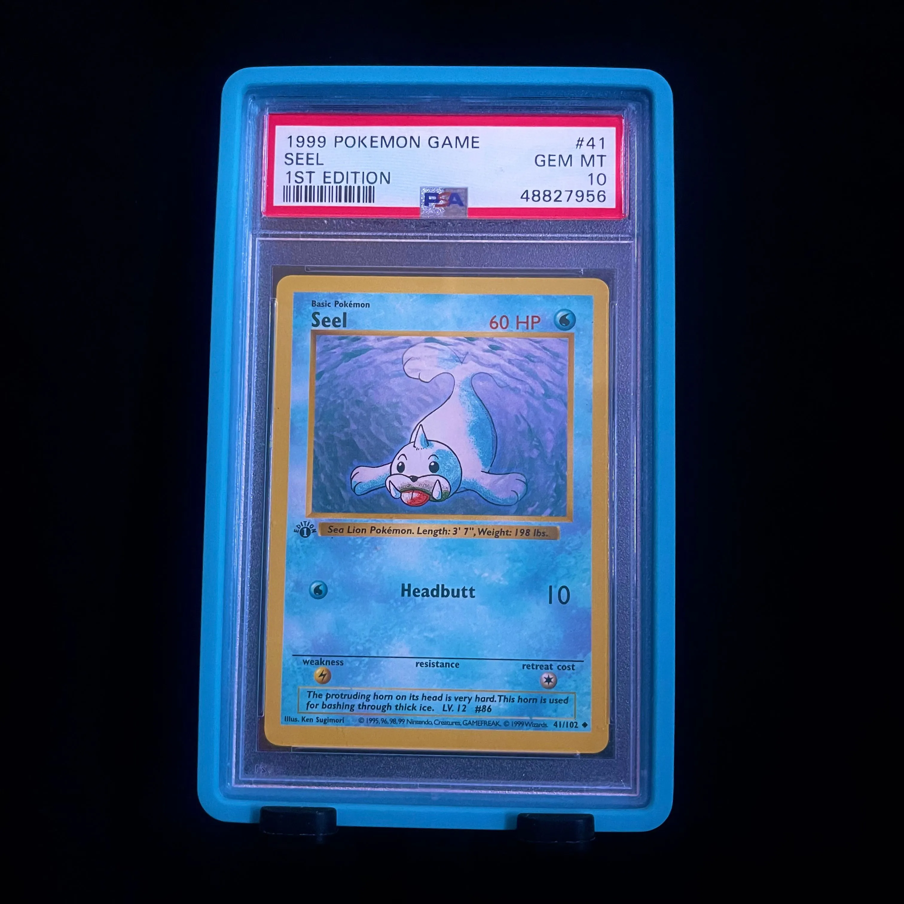 Product image for PSA 10 - 1st Ed Seel - Base Set
