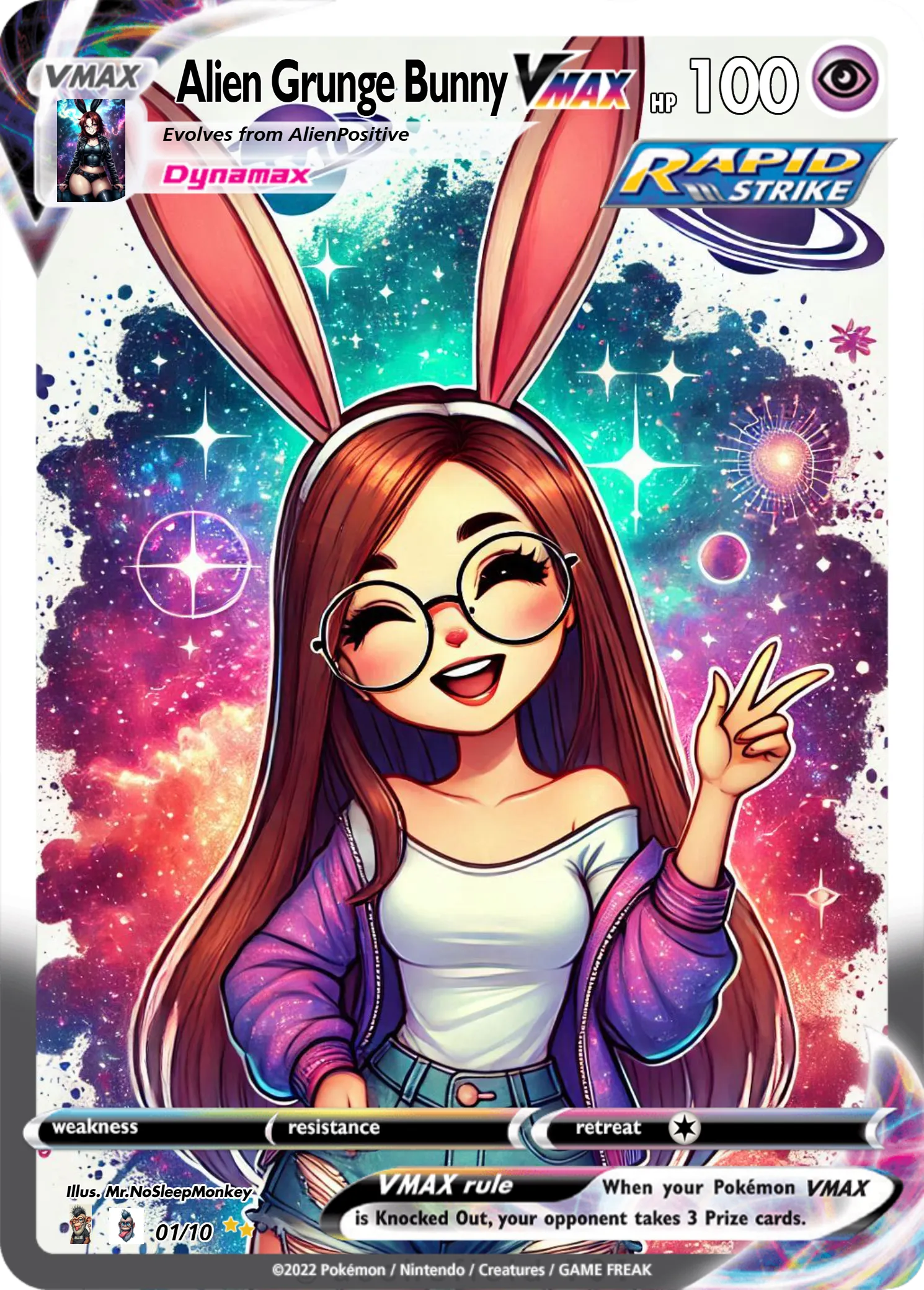 Alien Grunge Bunny - Pokmon Promo Card - Artist Signed  Whatnot: Shop,  Sell, Connect