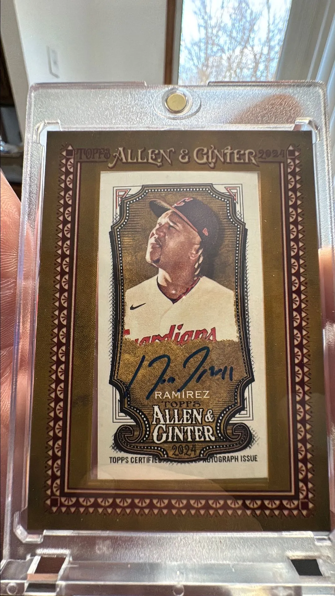Product image for Jose Ramirez AUTO!