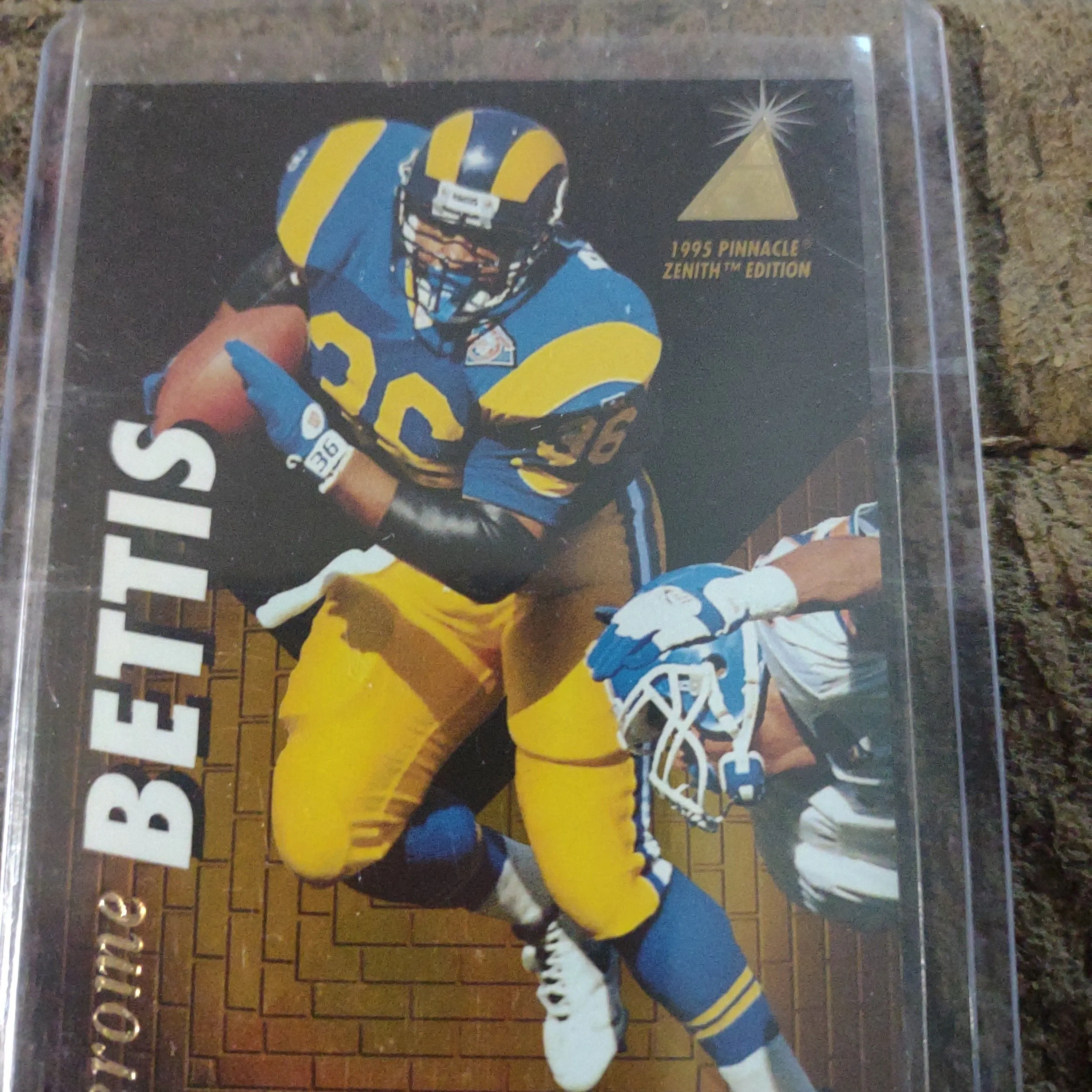Product image for 1995 Pinnacle zenith Jerome Bettis