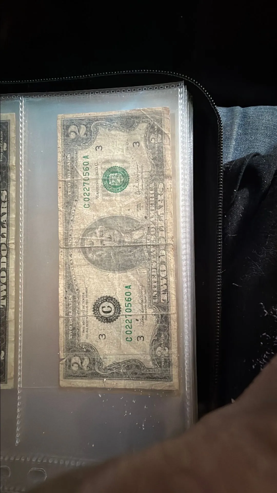 Product image for SIGNIFICANT inking error $2 Bill