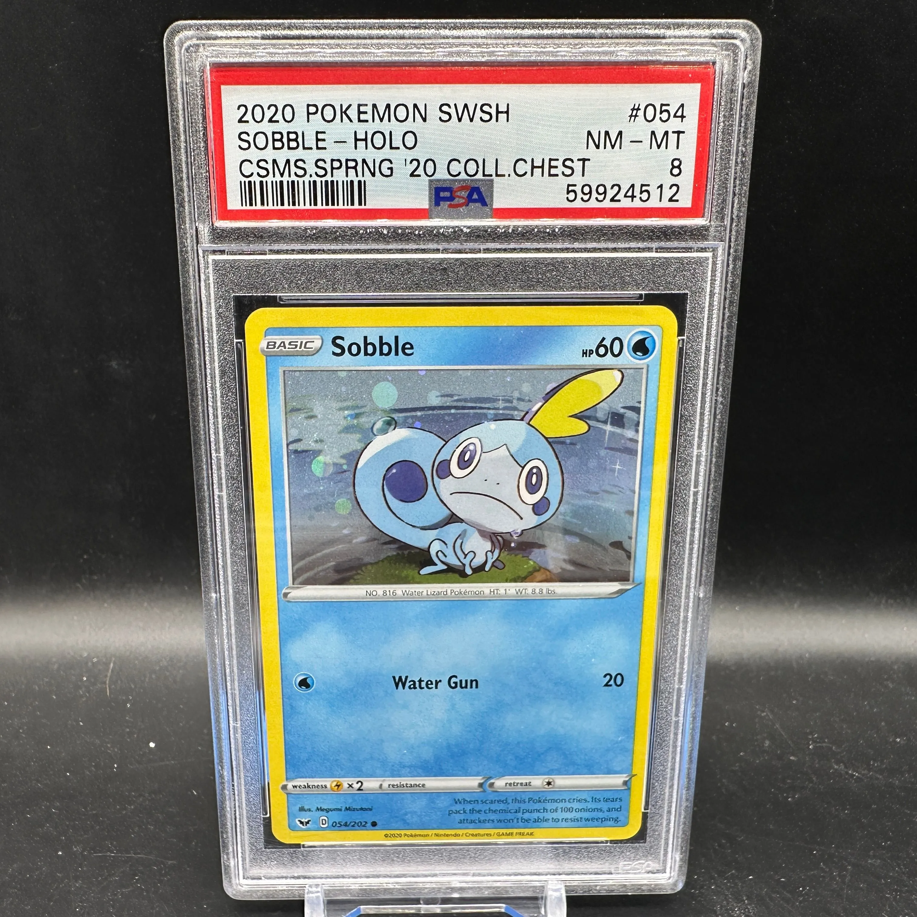 sobble pokemon card holographic Sobble 24/25 McDonalds Pokemon 25th Anniversary Holo Pokemon Card Near
