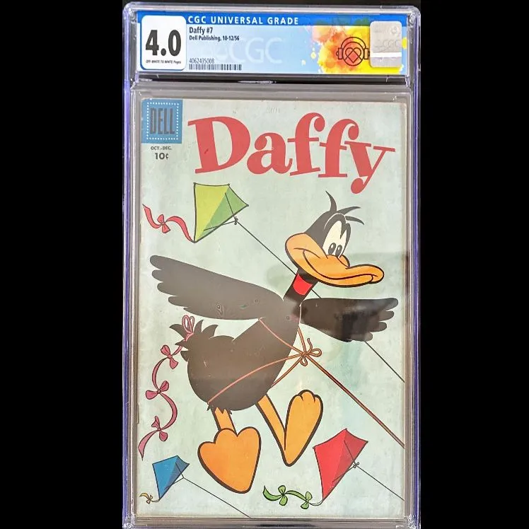 Product image for Daffy 7  CGC 4 1956
