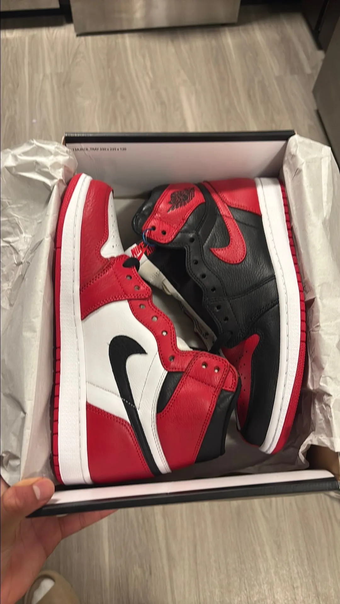 Product image for Jordan retro 1 home to homage size 10.5