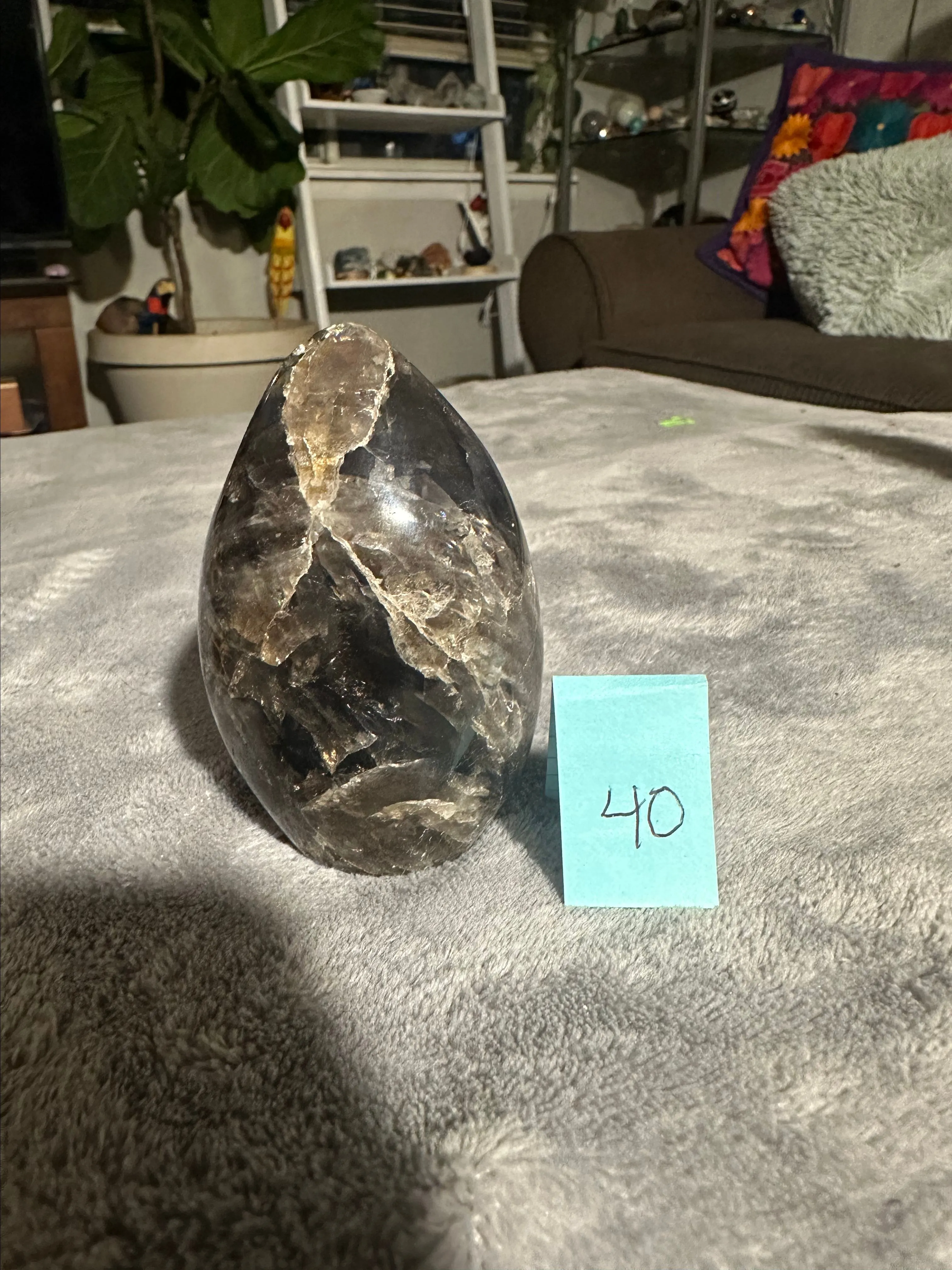 Product image for Freestanding Smokey quartz