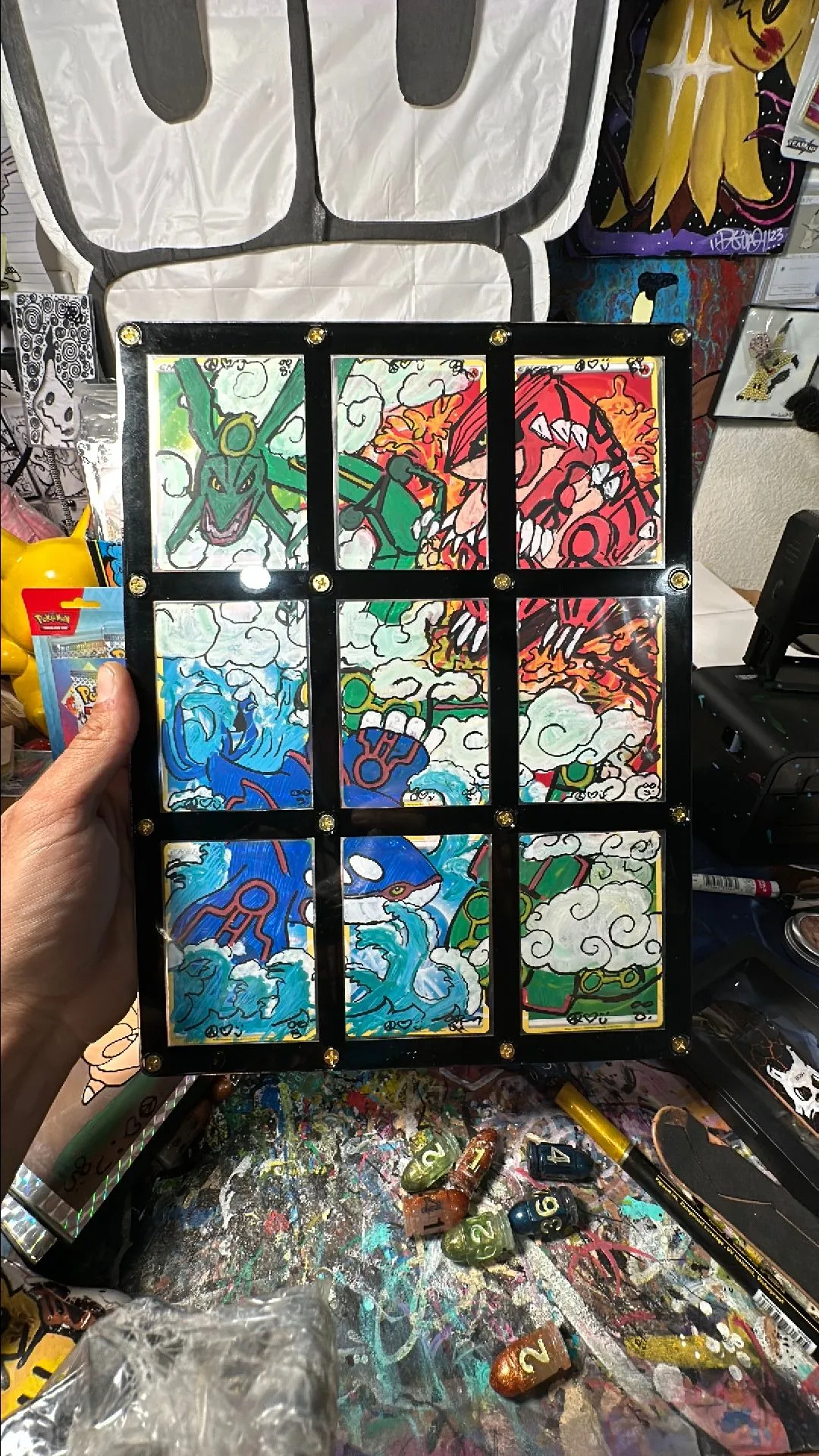 Product image for Ray grou kyog 9cards framed