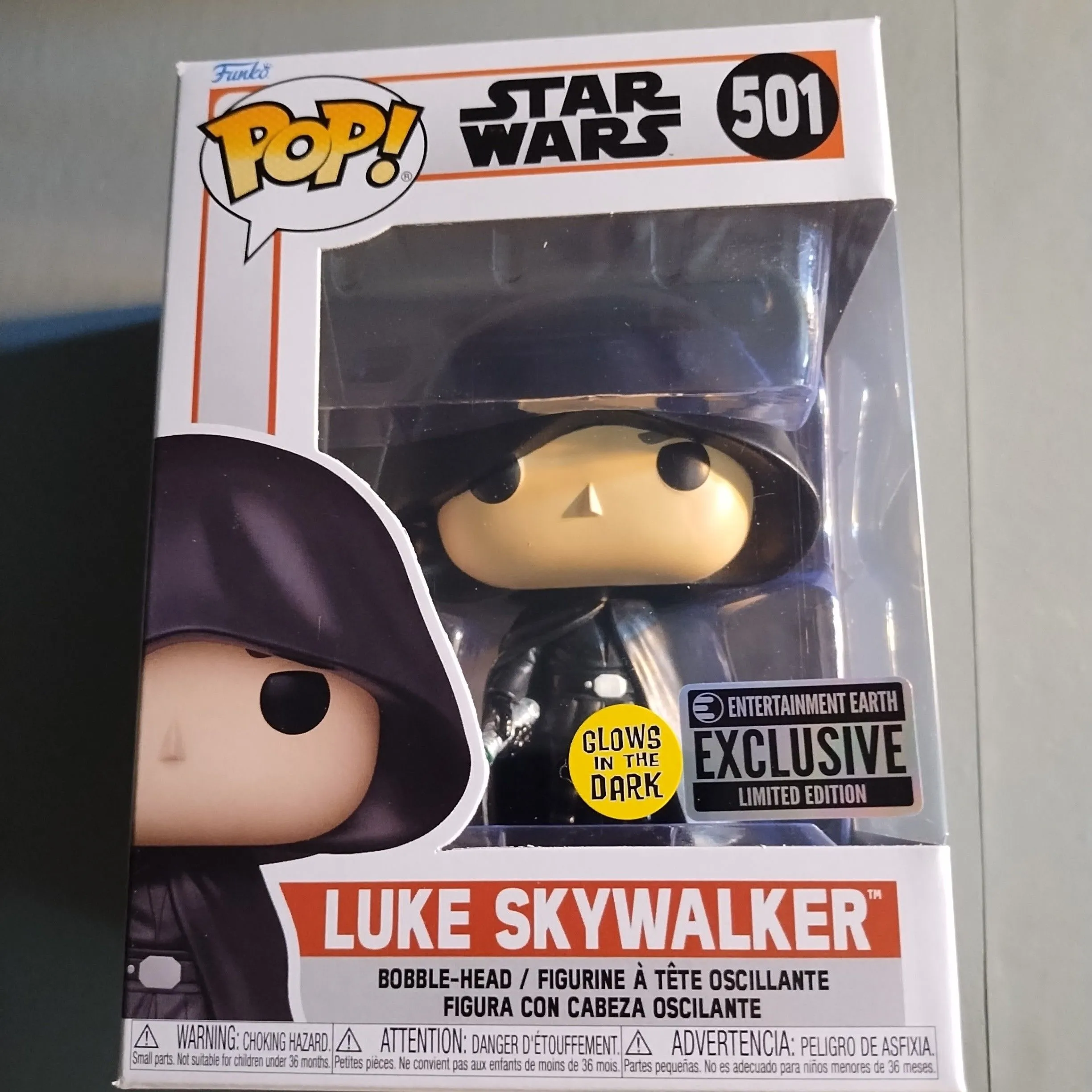 Product image for Star wars Luke Skywalker glow