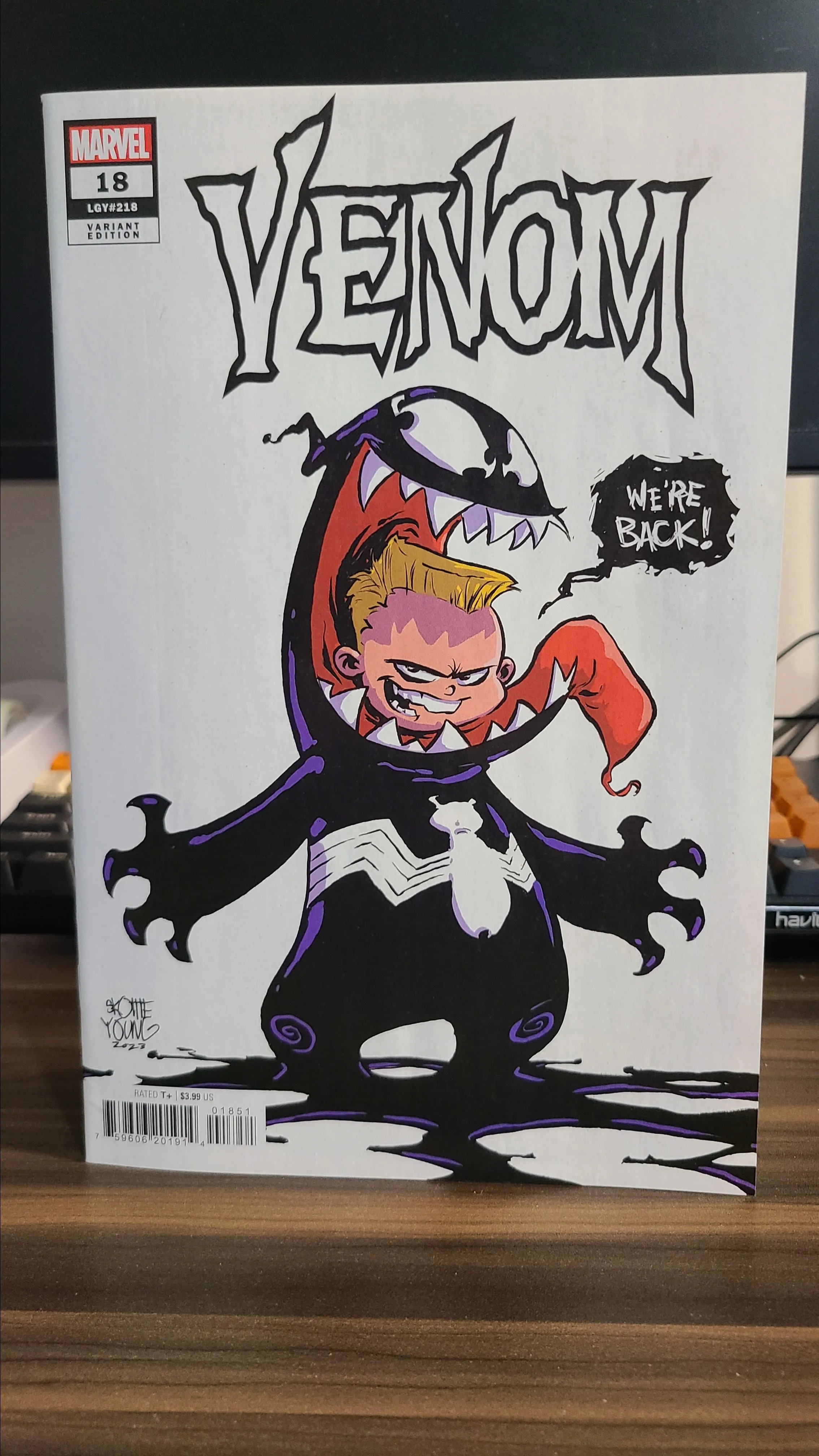 Product image for Venom #18 Skottie Young Variant 🔥🔥🔥 KEY ISSUE🔑🔑🔑