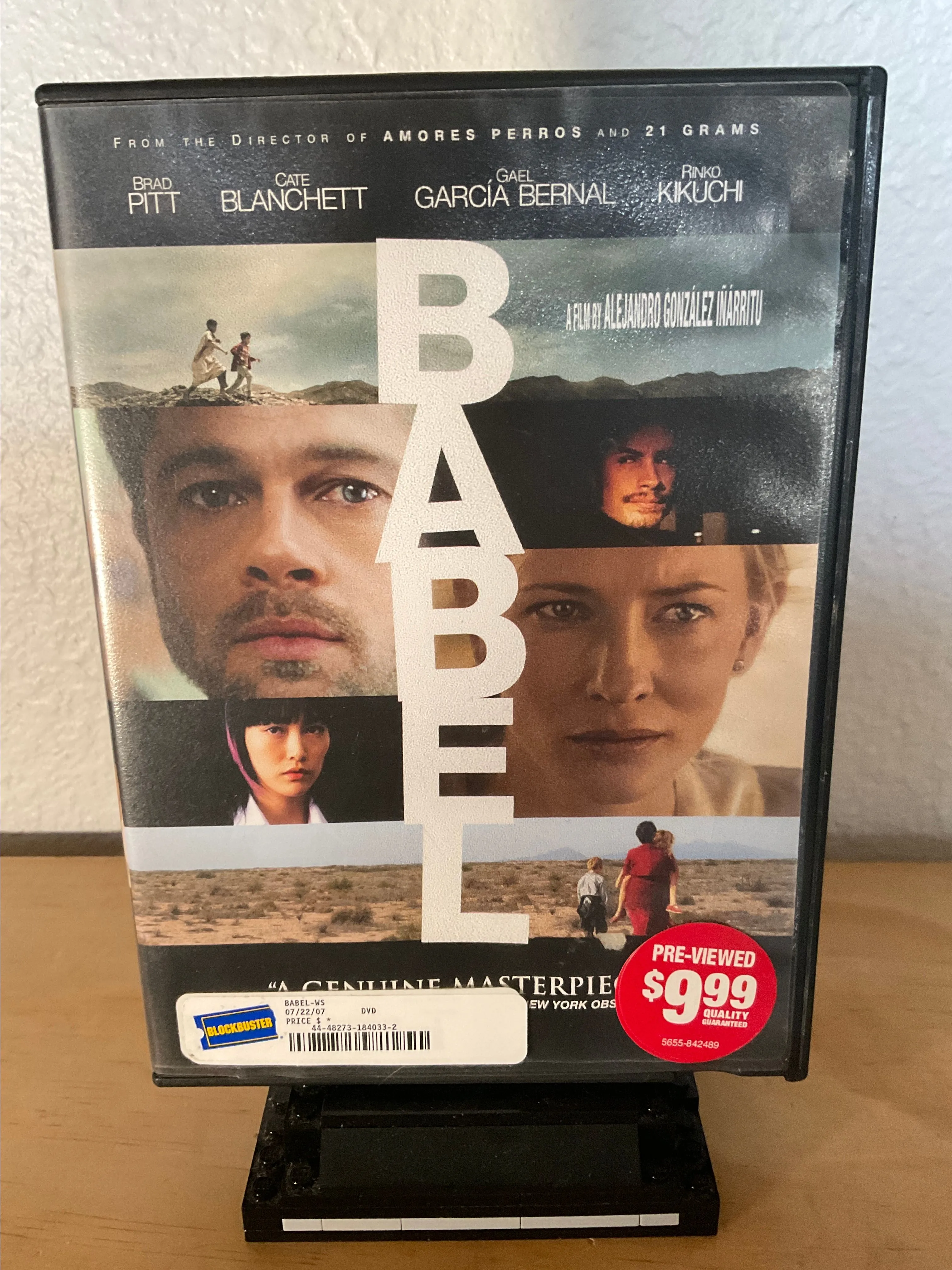 Product image for DVD - BABEL (2006) - BLOCKBUSTER VIDEO CASE