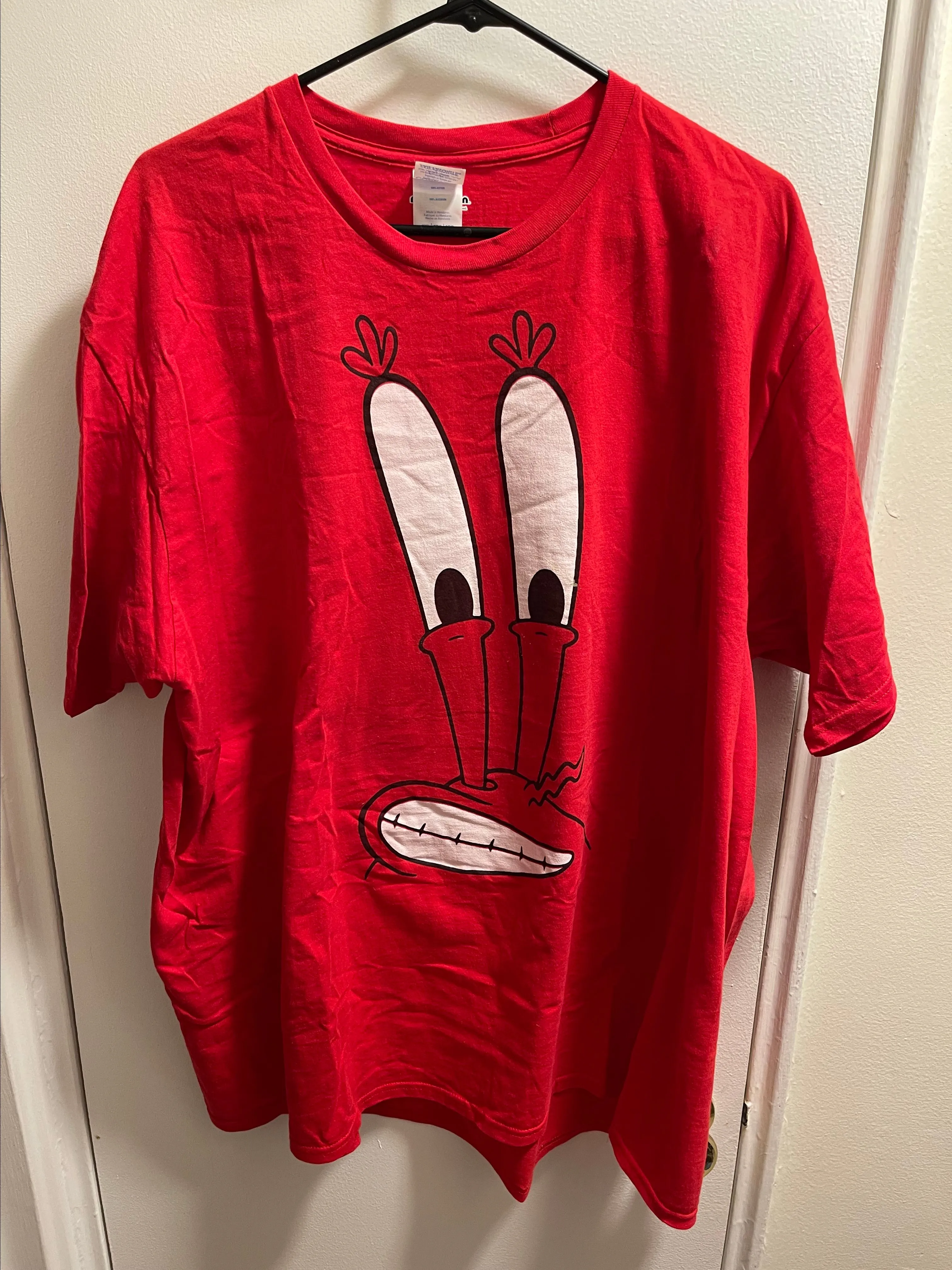 Product image for Spongebob Squarepants Mr Krab Big Face T-Shirt