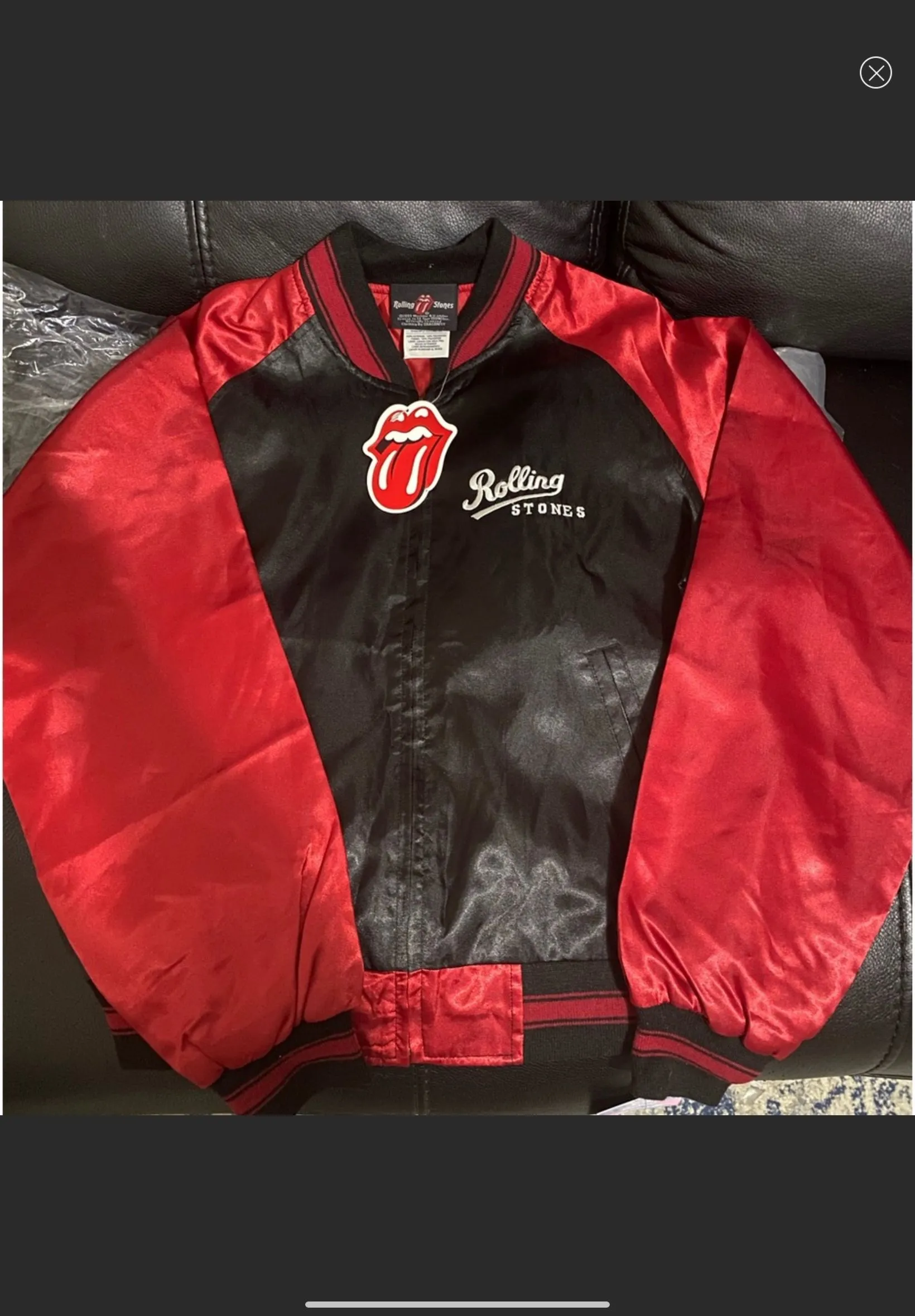Product image for The Rolling Stones Varsity Jacket