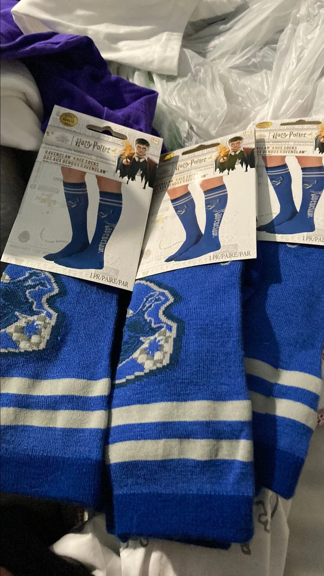 Product image for Harry Potter Ravenclaw knee socks