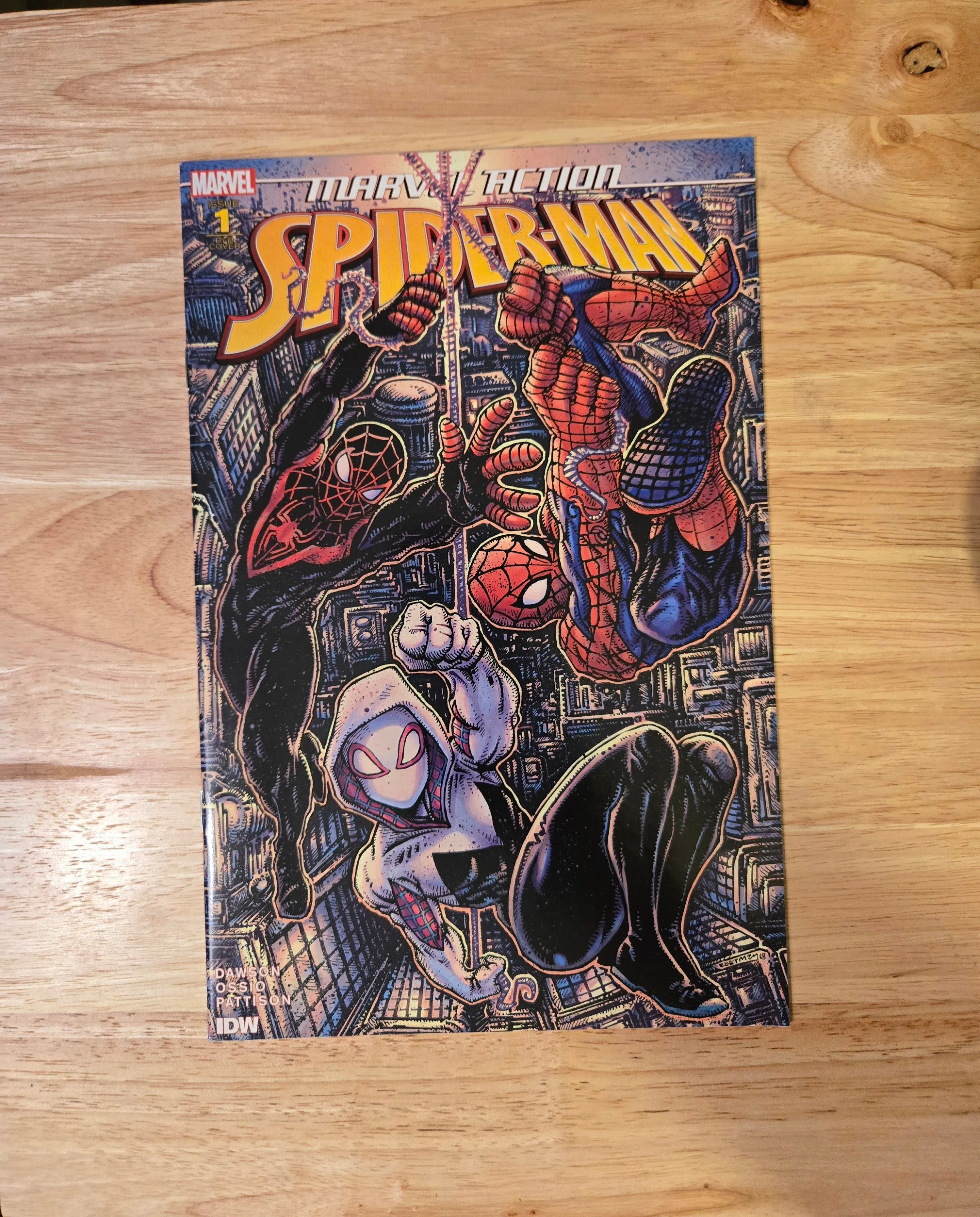 Product image for Marvel Action Spider-Man #1 Kevin Eastman 1:25 Variant 2018 IDW Publishing