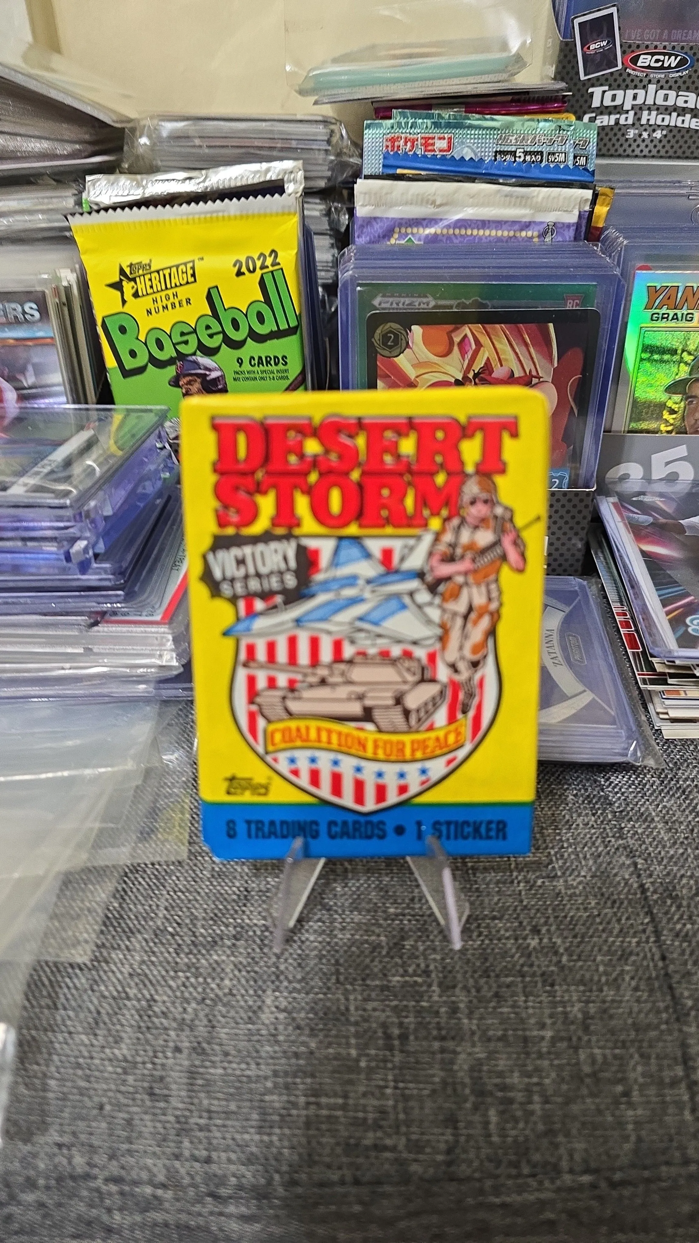 Product image for 1991 DESERT STORM VICTORY SERIES TRADING CARDS  Pack 