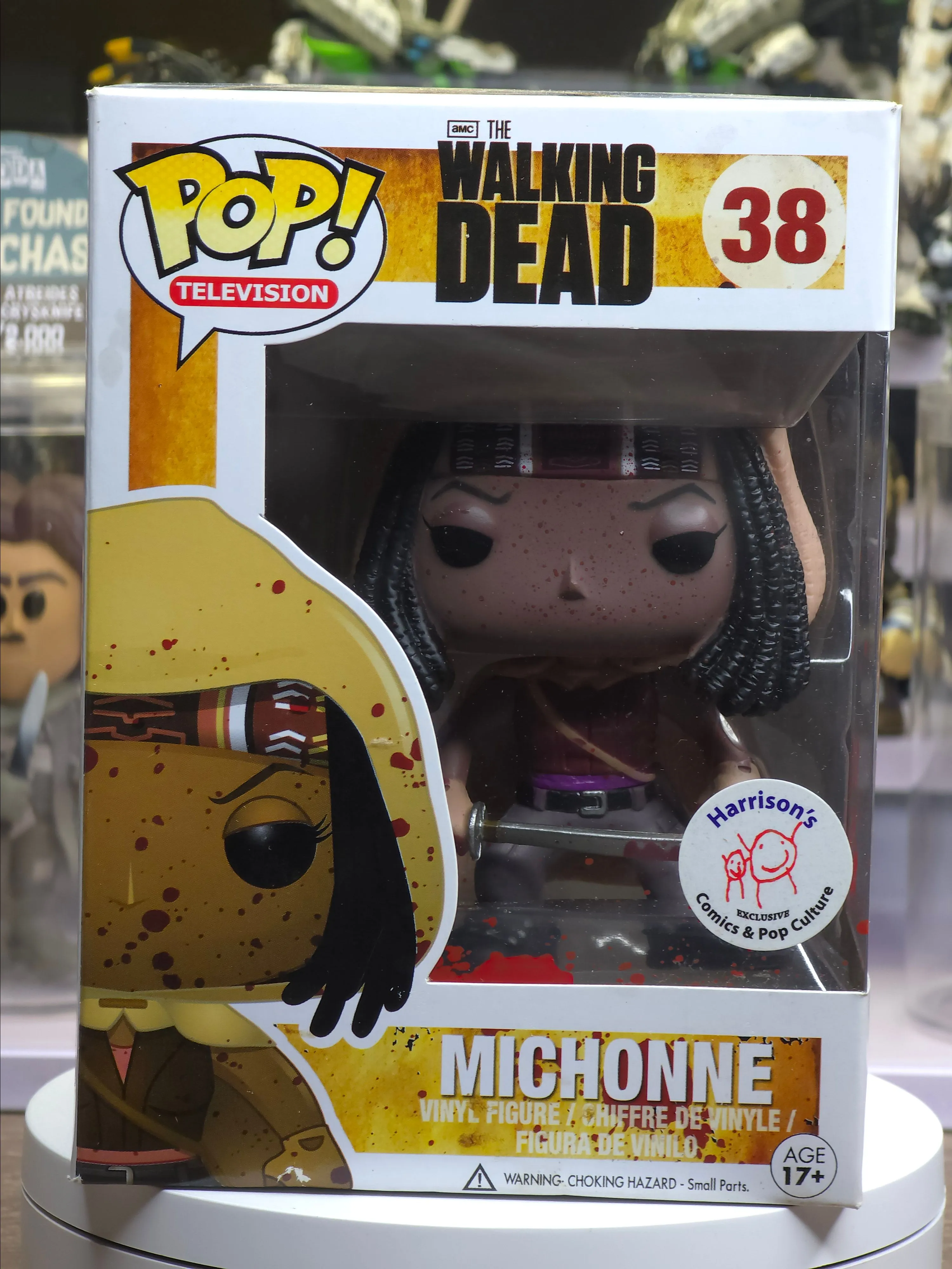 Product image for 38 Michonne (The Walking Dead) Harrison's Exclusive Television Funko Pop