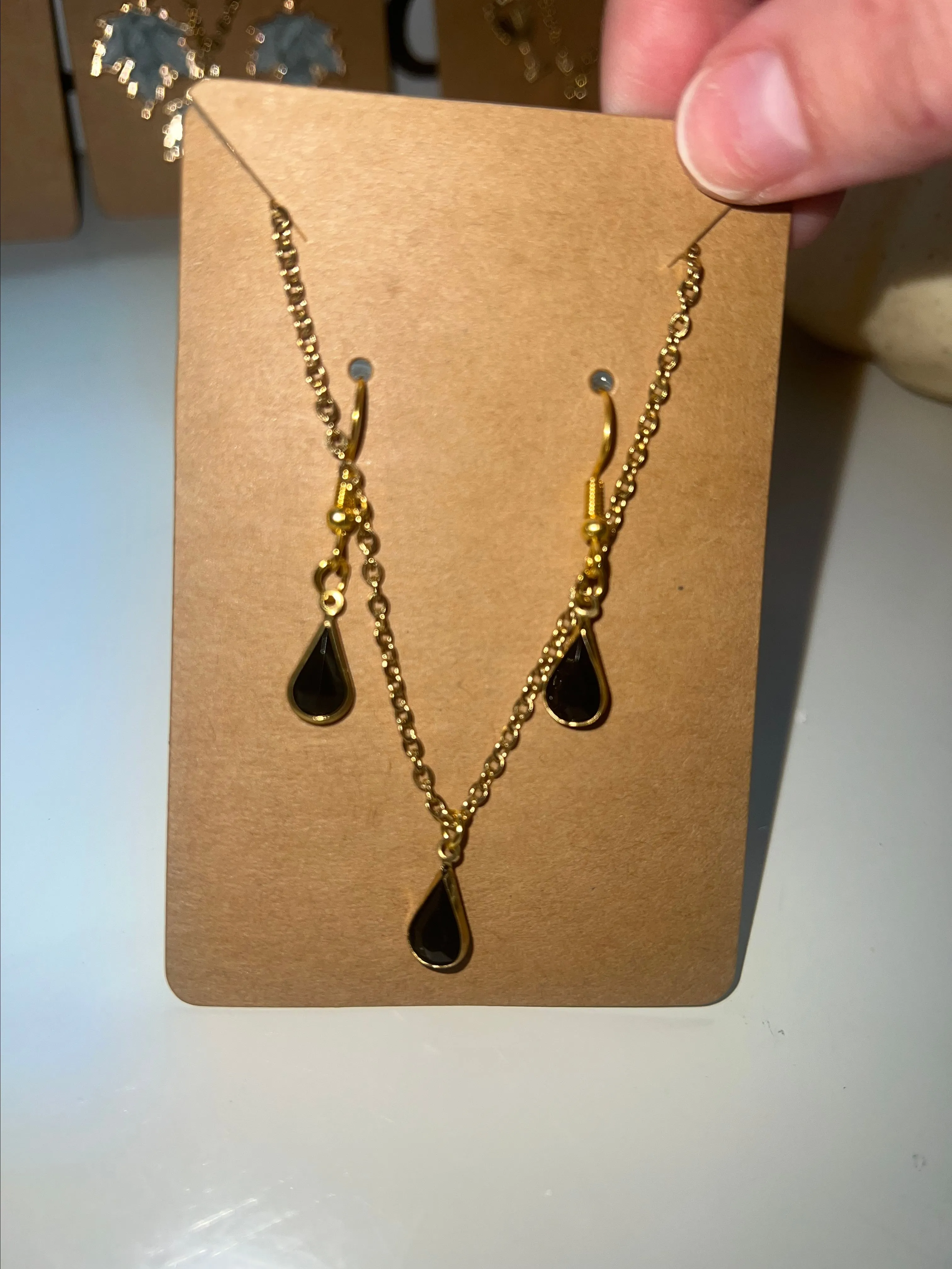 Product image for Black Jewelry Set #1