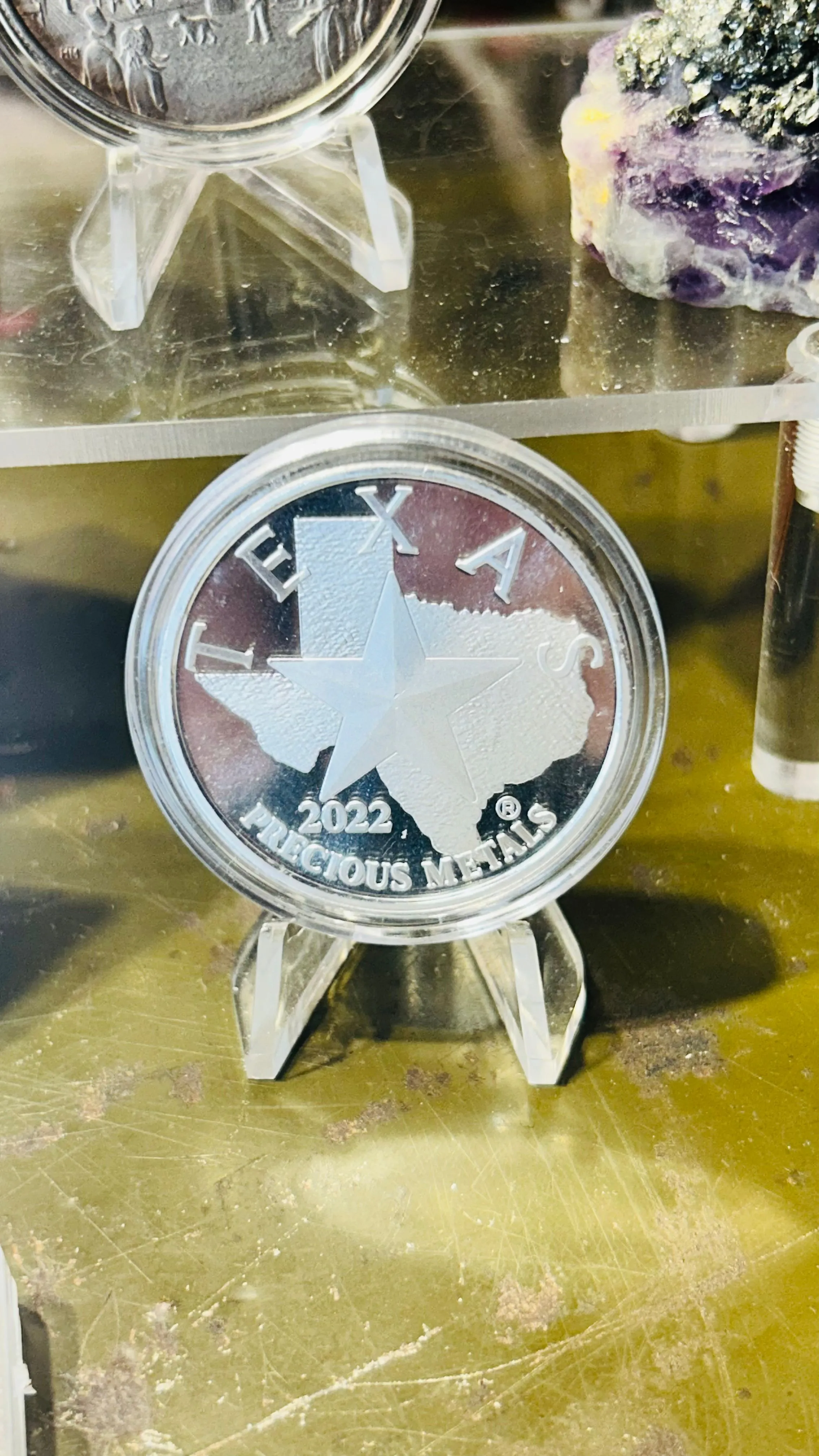 Product image for 2022 Texas precious metal 1oz .999 silver