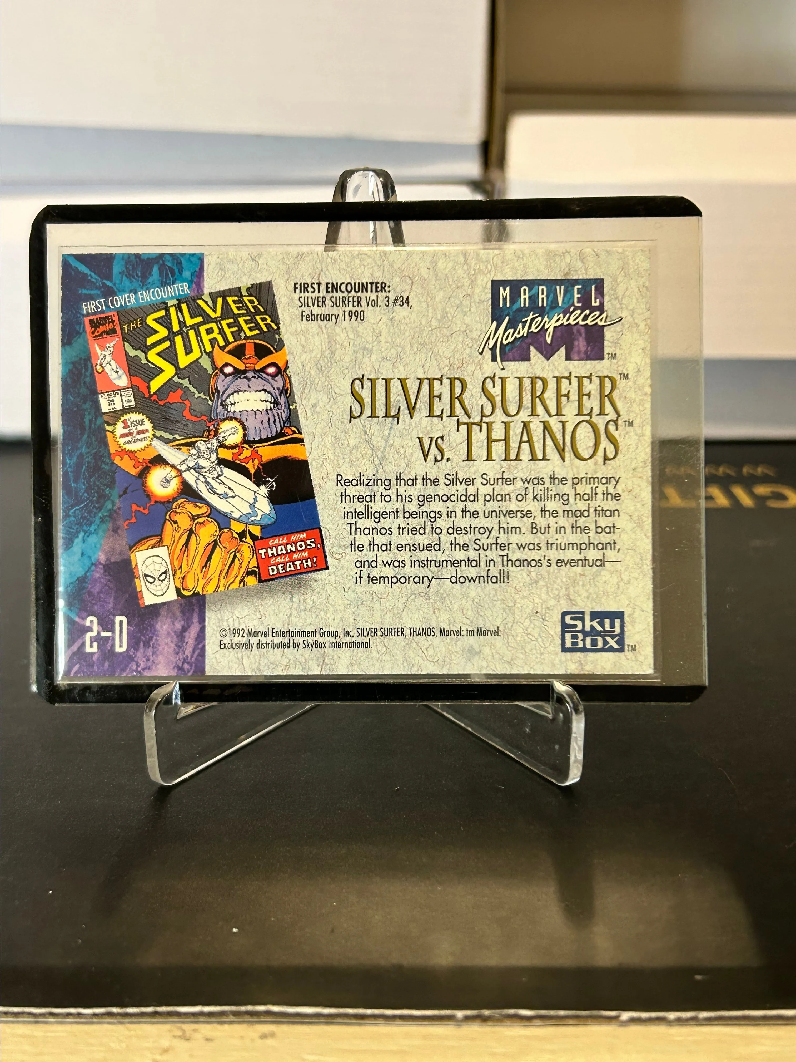 Rare 1992 Silver Surfer vs. Thanos Marvel Masterpieces Card  Epic First  Encounter  Whatnot: Shop, Sell, Connect